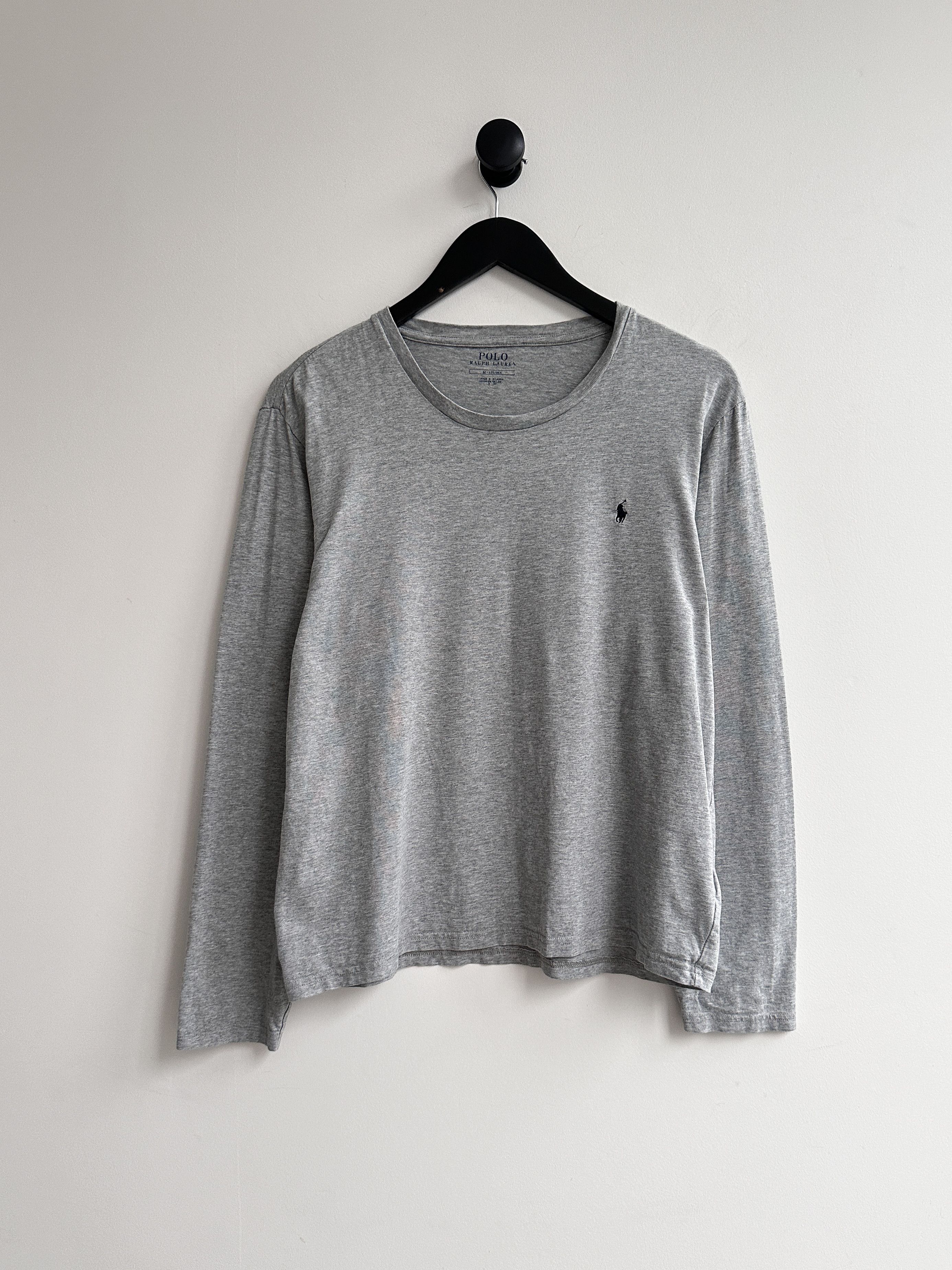 Polo Ralph Lauren Ralph Lauren Gray Longsleeve Tee Shirt Size US M / EU 48-50 / 2 - 1 Thumbnail
