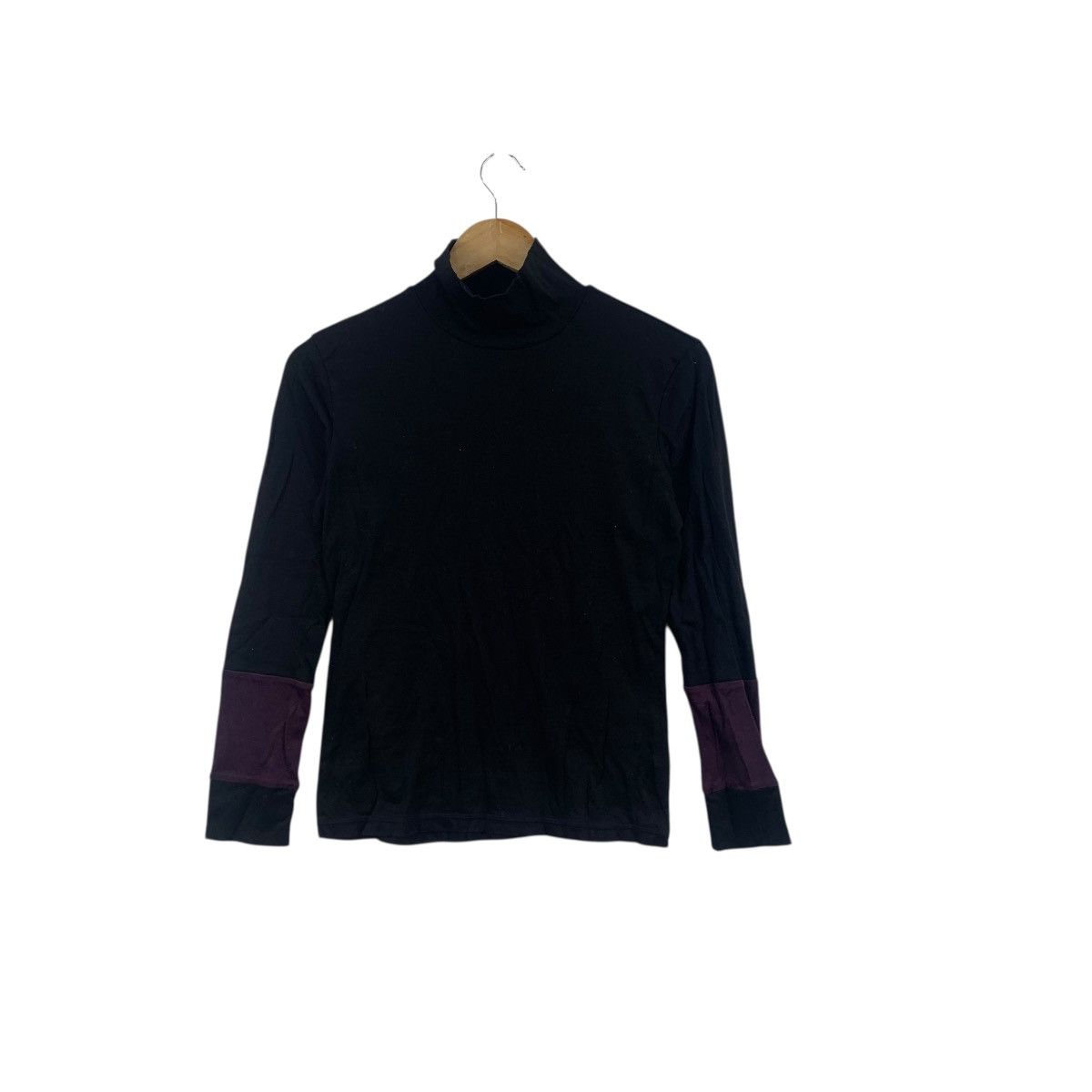 Paul Smith Vintage PAUL SMITH LONDON Patchwork Sleeve Sweater Tee Shirt Size S / US 4 / IT 40 - 5 Thumbnail