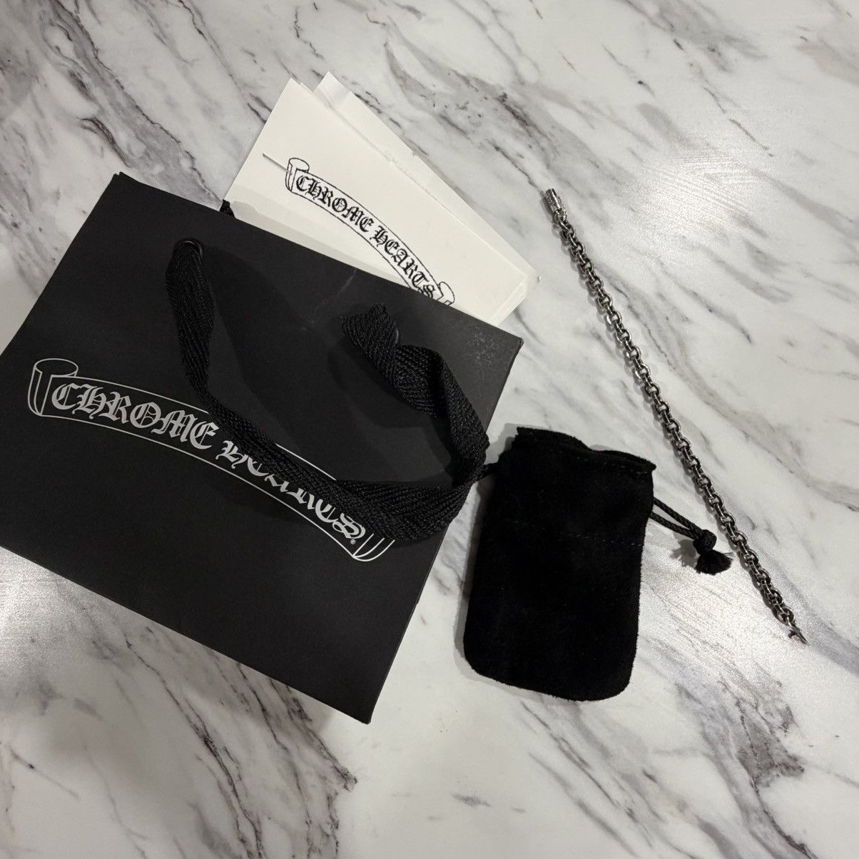 Chrome Hearts Chrome Hearts Paperchain Bracelet with Receipt Size ONE SIZE - 8 Thumbnail