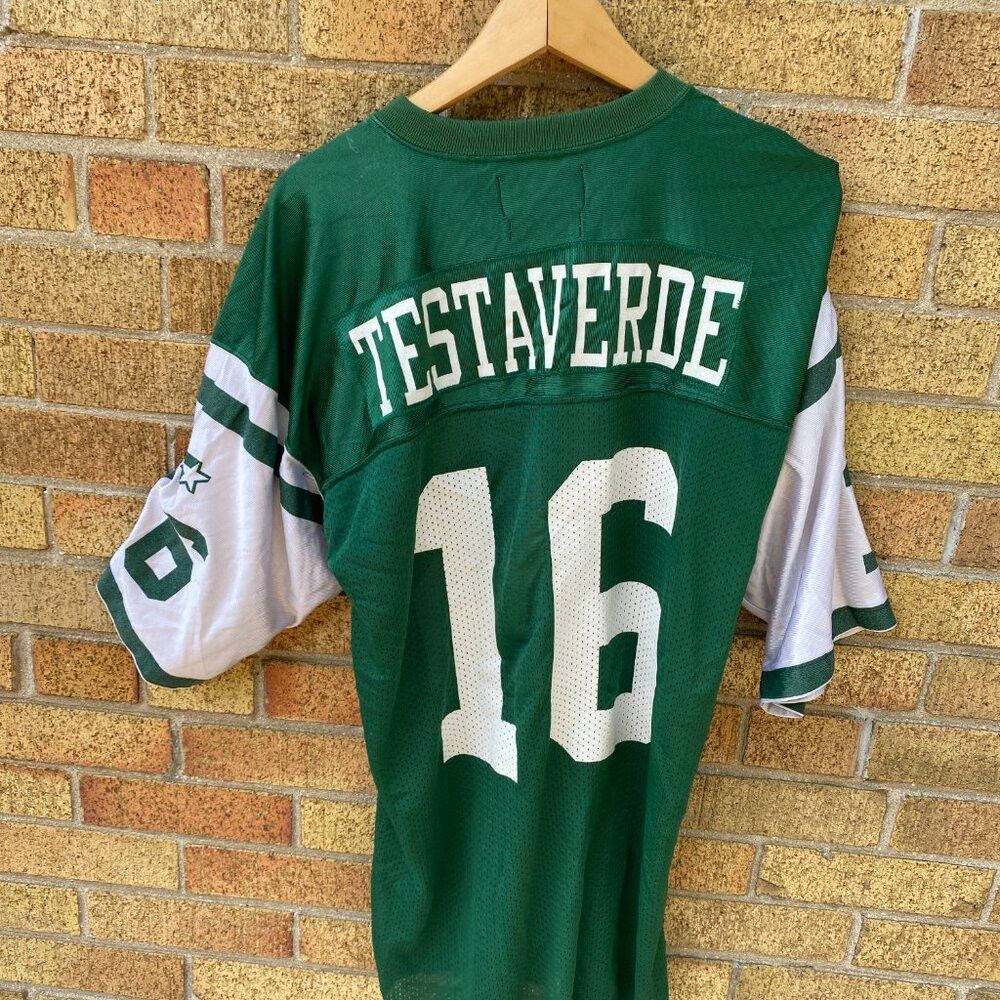 Starter Vintage 90s Starter New York Jets Vinny Testaverde Jersey M Size US M / EU 48-50 / 2 - 5 Thumbnail