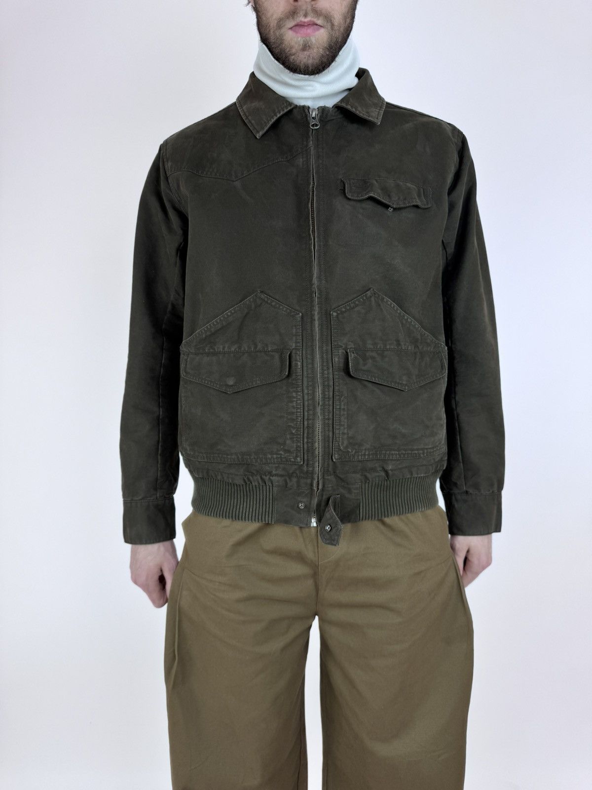 French Connection French Connection WORK Jacket London England Faded Workwear Size US XL / EU 56 / 4 - 2 Thumbnail