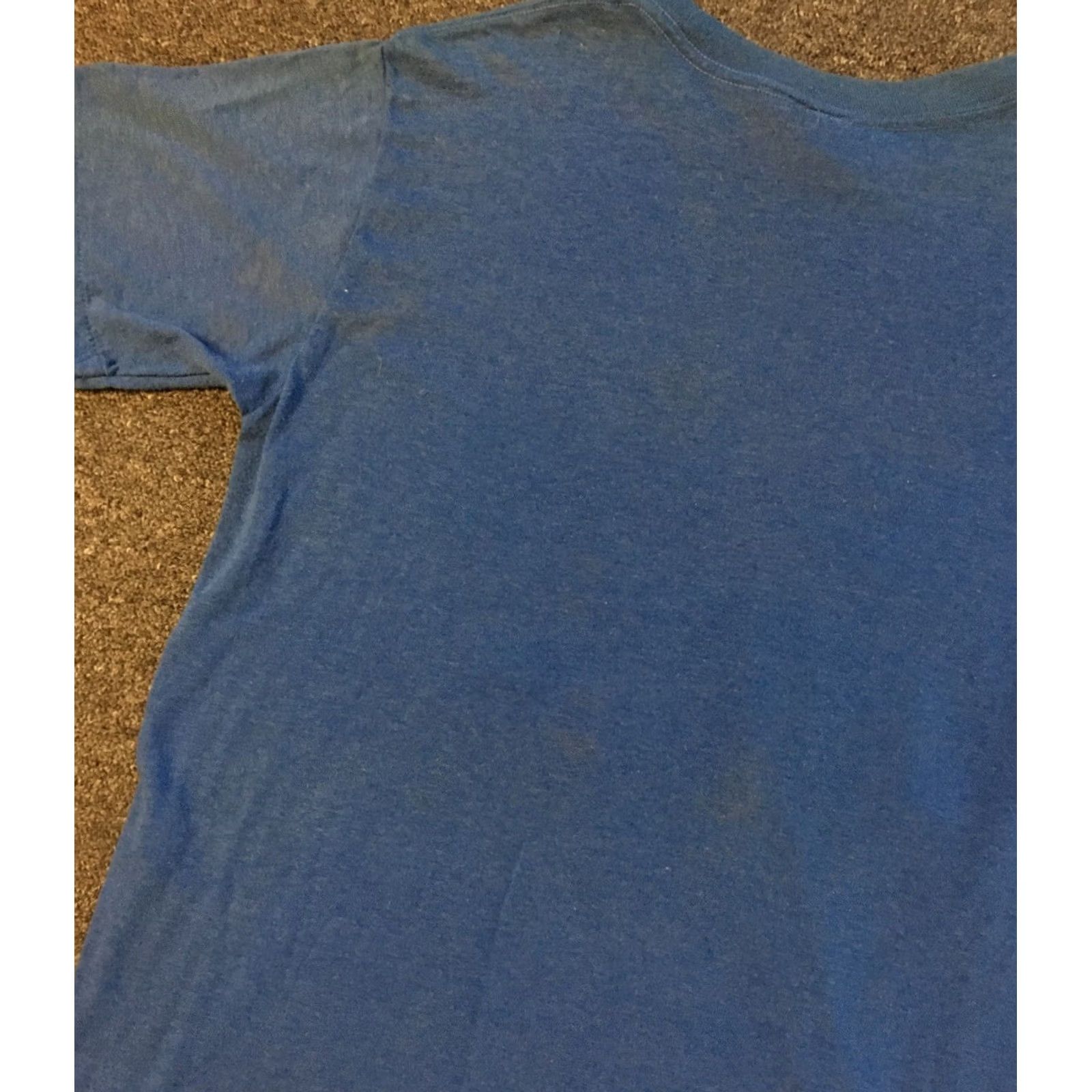 Anvil VINTAGE Utah Bald Eagle Shirt M USA Nature Art Grunge 80s 90s Blue M Mens Anvil Short Sleeve Single Stitch Size US M / EU 48-50 / 2 - 7 Thumbnail