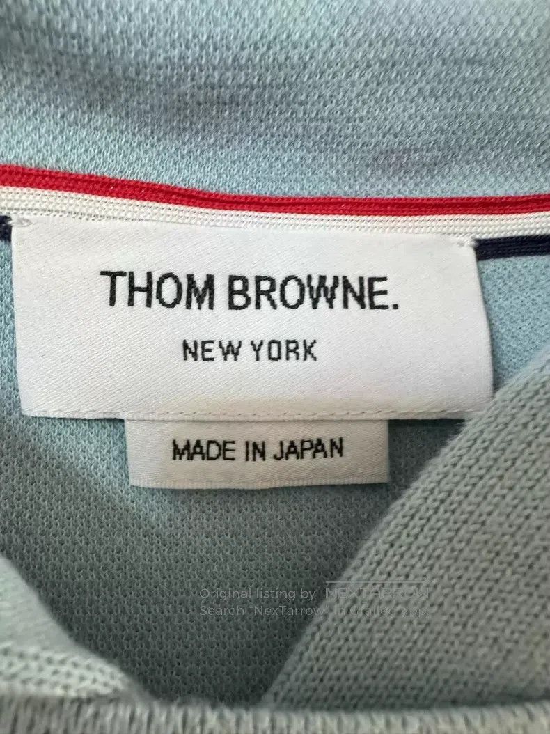 Thom Browne Thom Browne Navy Blue Knit Hoodie Size US XL / EU 56 / 4 - 3 Thumbnail