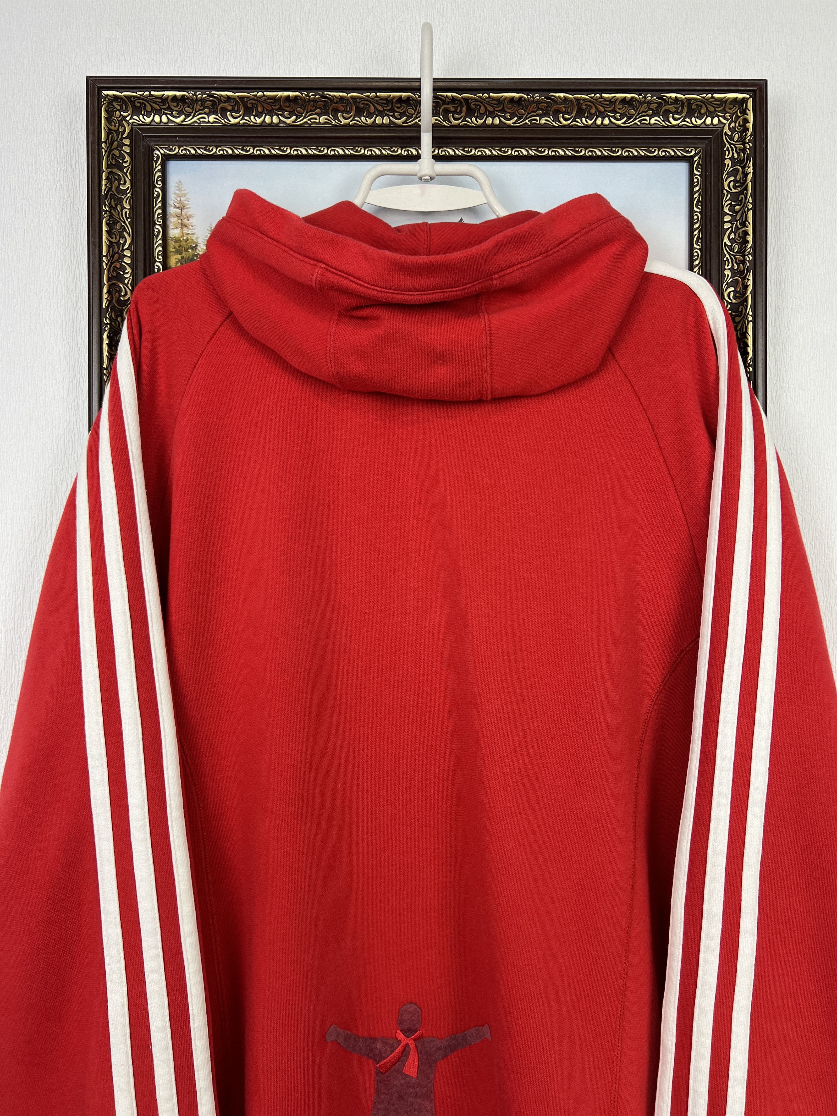 Adidas Vintage Adidas Liverpool Football Hoodie Jacket YNWA Size US L / EU 52-54 / 3 - 12 Thumbnail