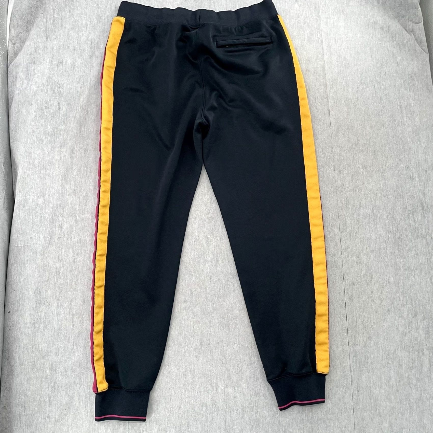 Psycho Bunny Psycho Bunny Pants Adult Large Black Side Stripe Jogger Sweatpants Logo Mens L Size US 33 - 5 Thumbnail