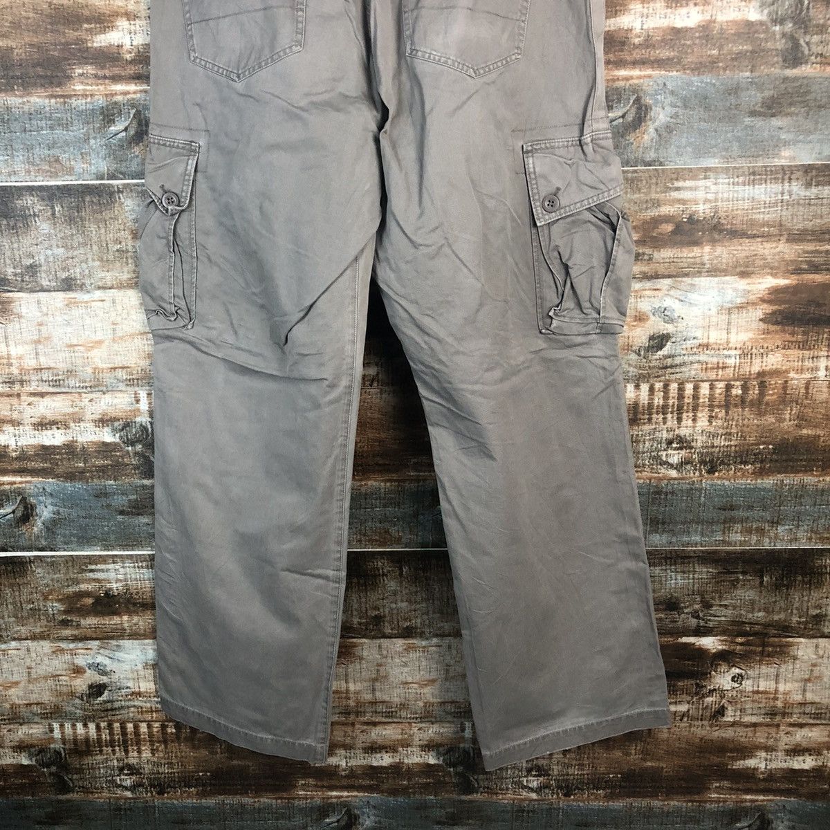Gap DLL Gap Brown Cargo Multipocket Pants #C659 Size US 33 - 15 Thumbnail