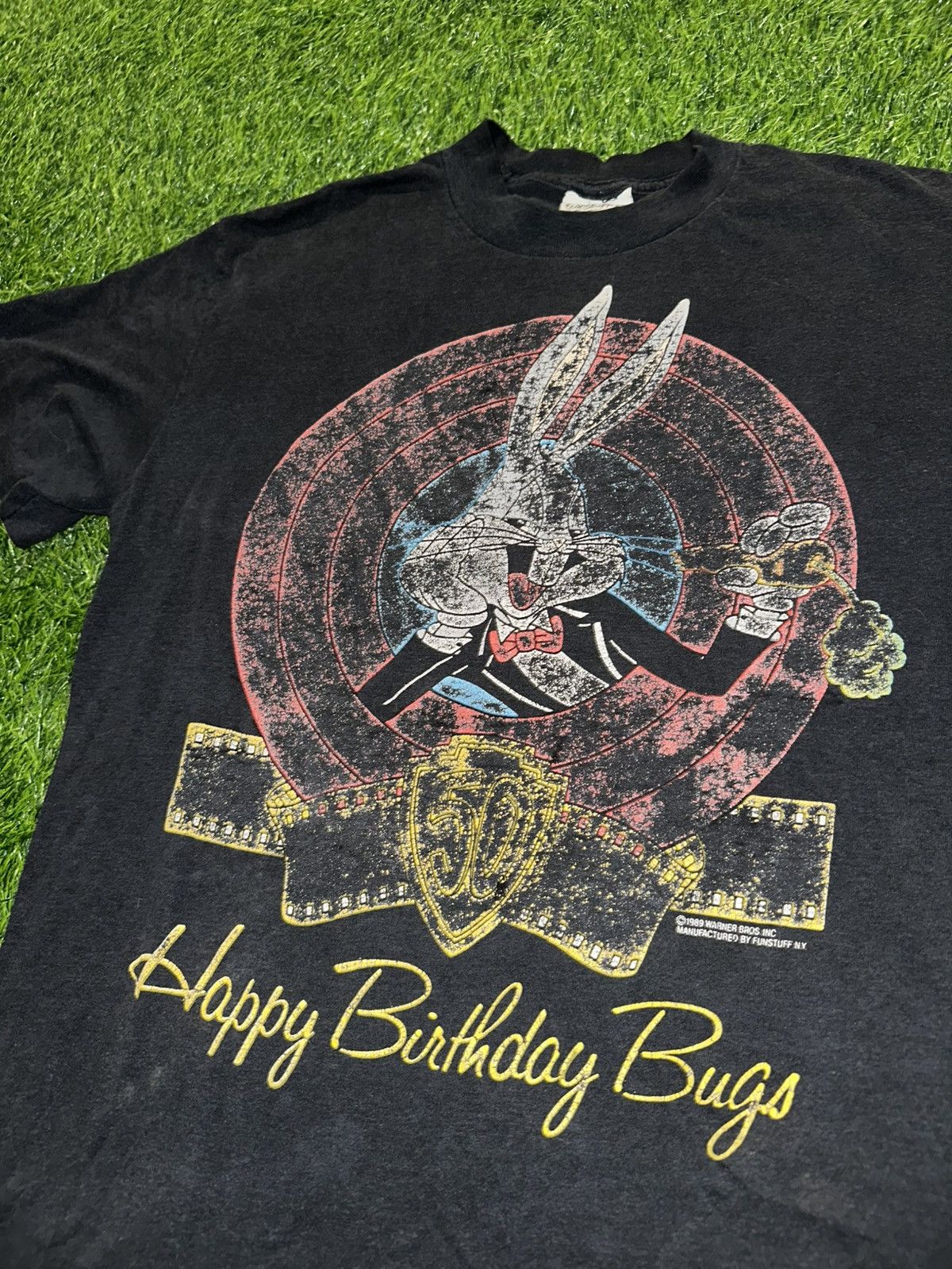 Vintage × Warner Bros Vintage 1989 Bugs Bunny Looney Tunes Tee Shirt Size US L / EU 52-54 / 3 - 2 Thumbnail