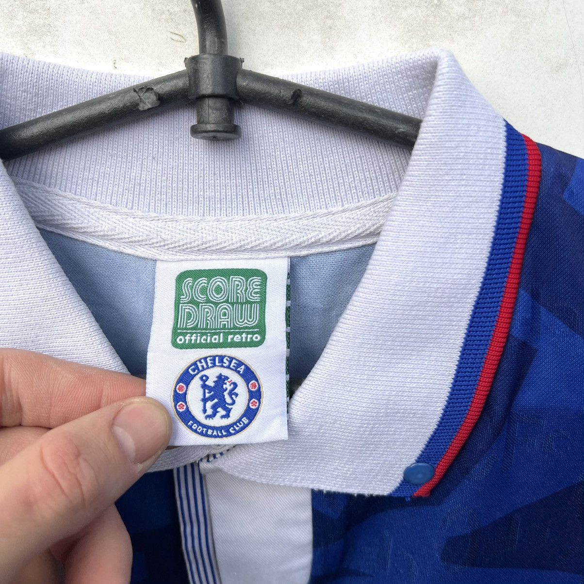 Chelsea Soccer Chelsea 1992 Retro Football Shirt soccer jersey Size US S / EU 44-46 / 1 - 4 Thumbnail