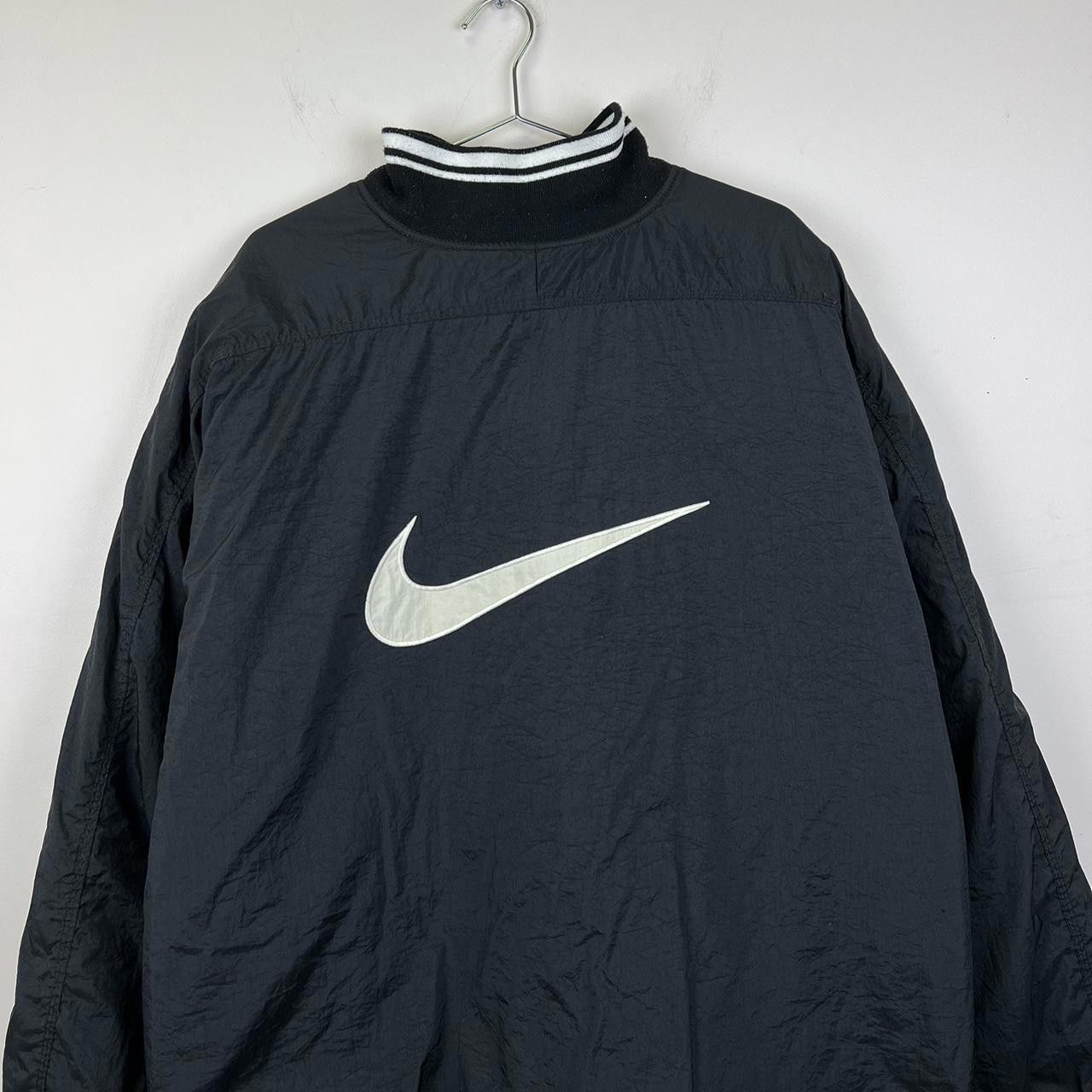 Nike Nike Vintage Pullover Bomber Jacket Big Swoosh 2XL Size US XXL / EU 58 / 5 - 3 Thumbnail