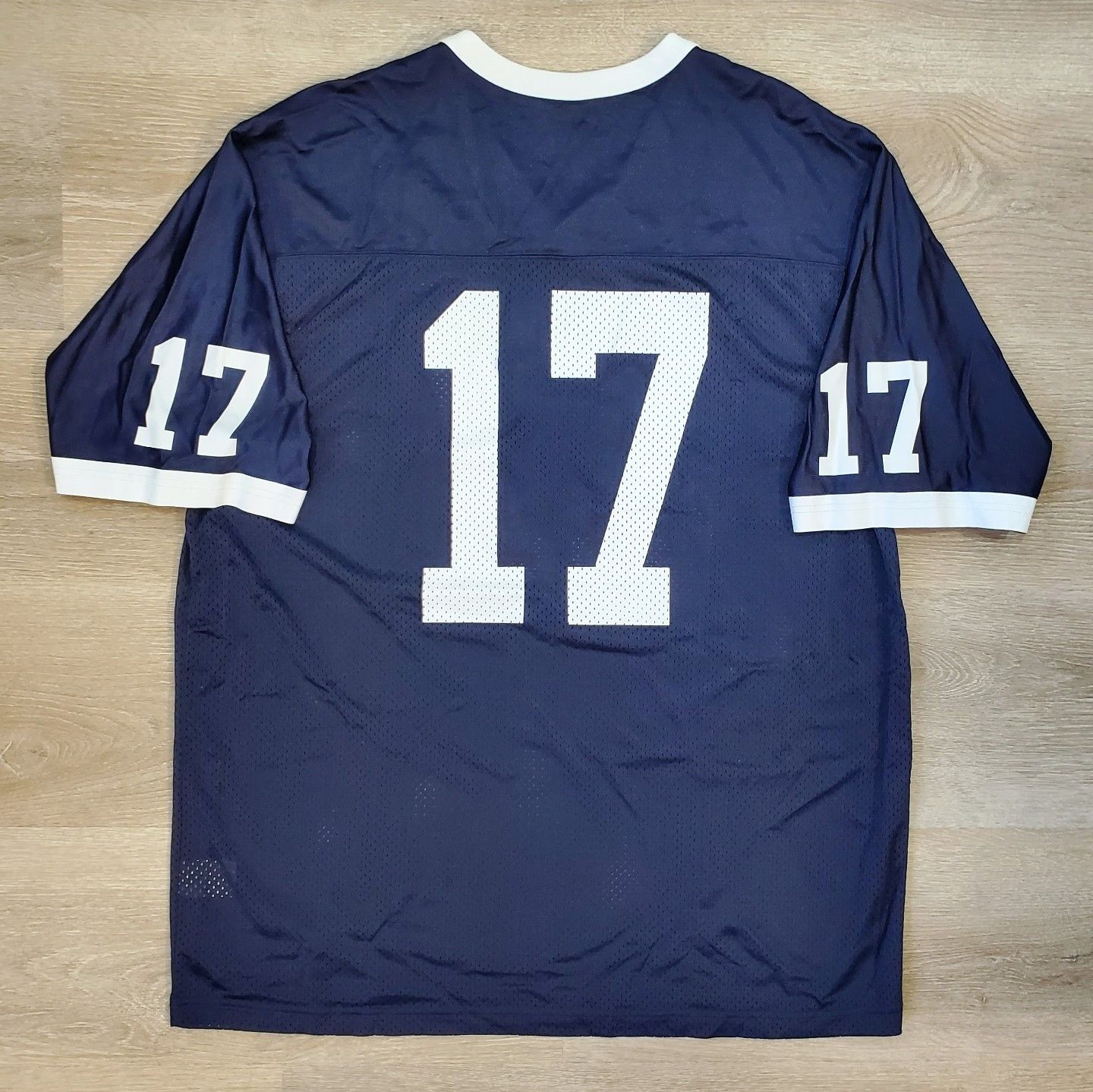Nike Vtg Nike Penn State #17 Football Jersey Y2K NWOT Size US XXL / EU 58 / 5 - 5 Thumbnail