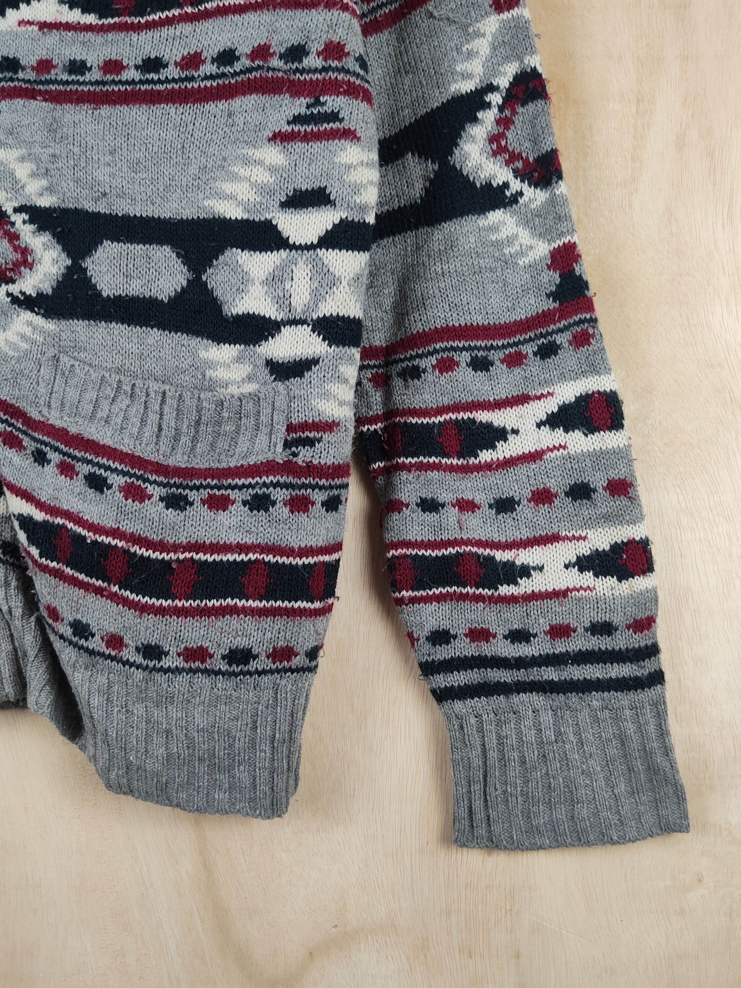 Vintage Lock Heaven Dark Gray Knitwear Cardigan #S2484 Size US M / EU 48-50 / 2 - 6 Thumbnail