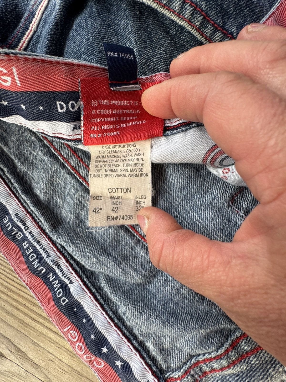 Coogi Coogi Mens Jeans Size US 42 / EU 58 - 9 Thumbnail