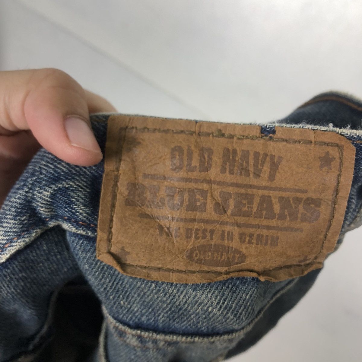 Japanese Brand VINTAGE OLD NAVY JEANS REGULAR FIT ISSEY MIYAKE DESIGN Size US 34 / EU 50 - 12 Thumbnail