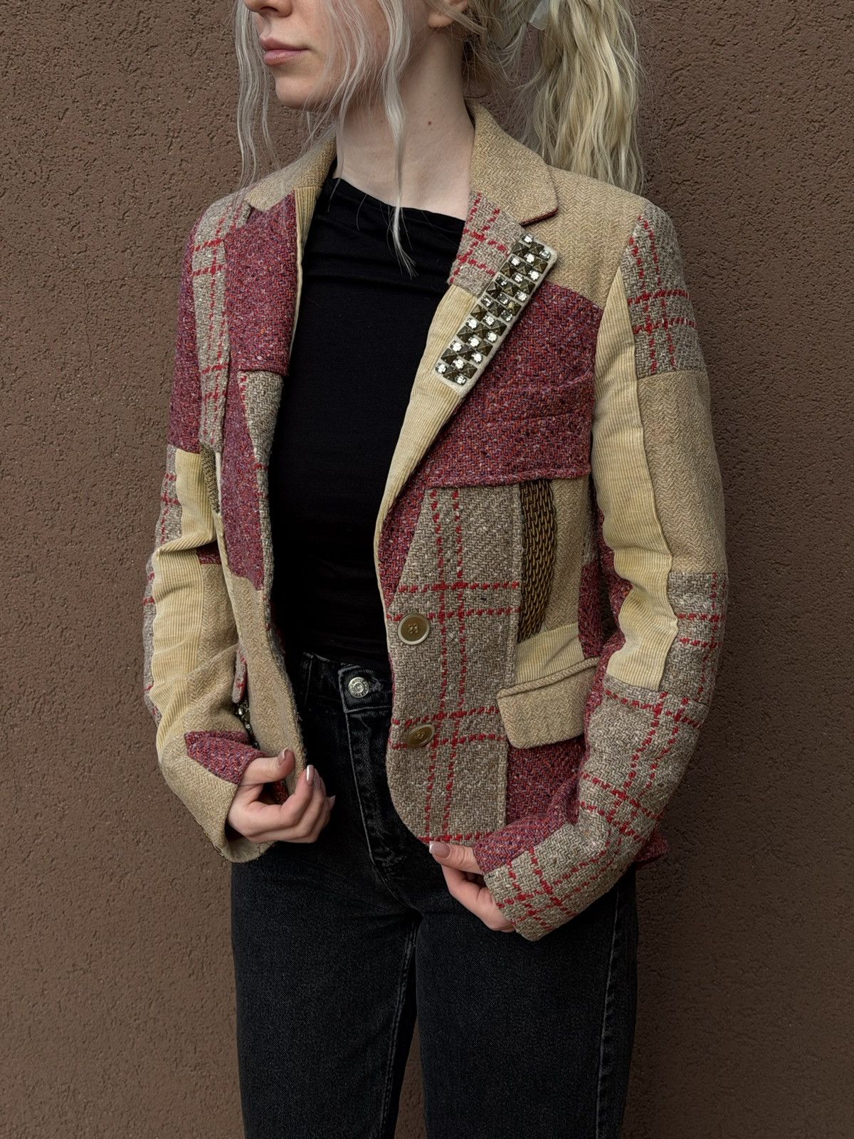 Etro ETRO Womens Blazer Jacket IT44 Multicolor Designer Elegant Size M / US 6-8 / IT 42-44 - 1 Thumbnail