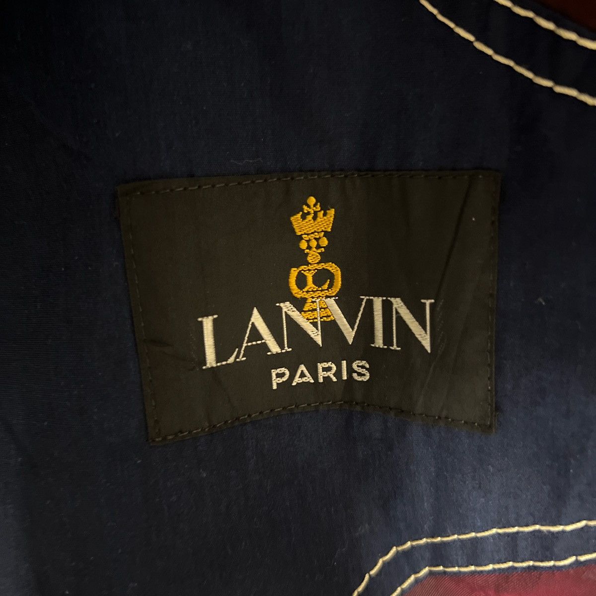Designer × Lanvin Hype Lanvin Paris Long Trench Coat Jacket Quilted Inner Size US M / EU 48-50 / 2 - 8 Thumbnail