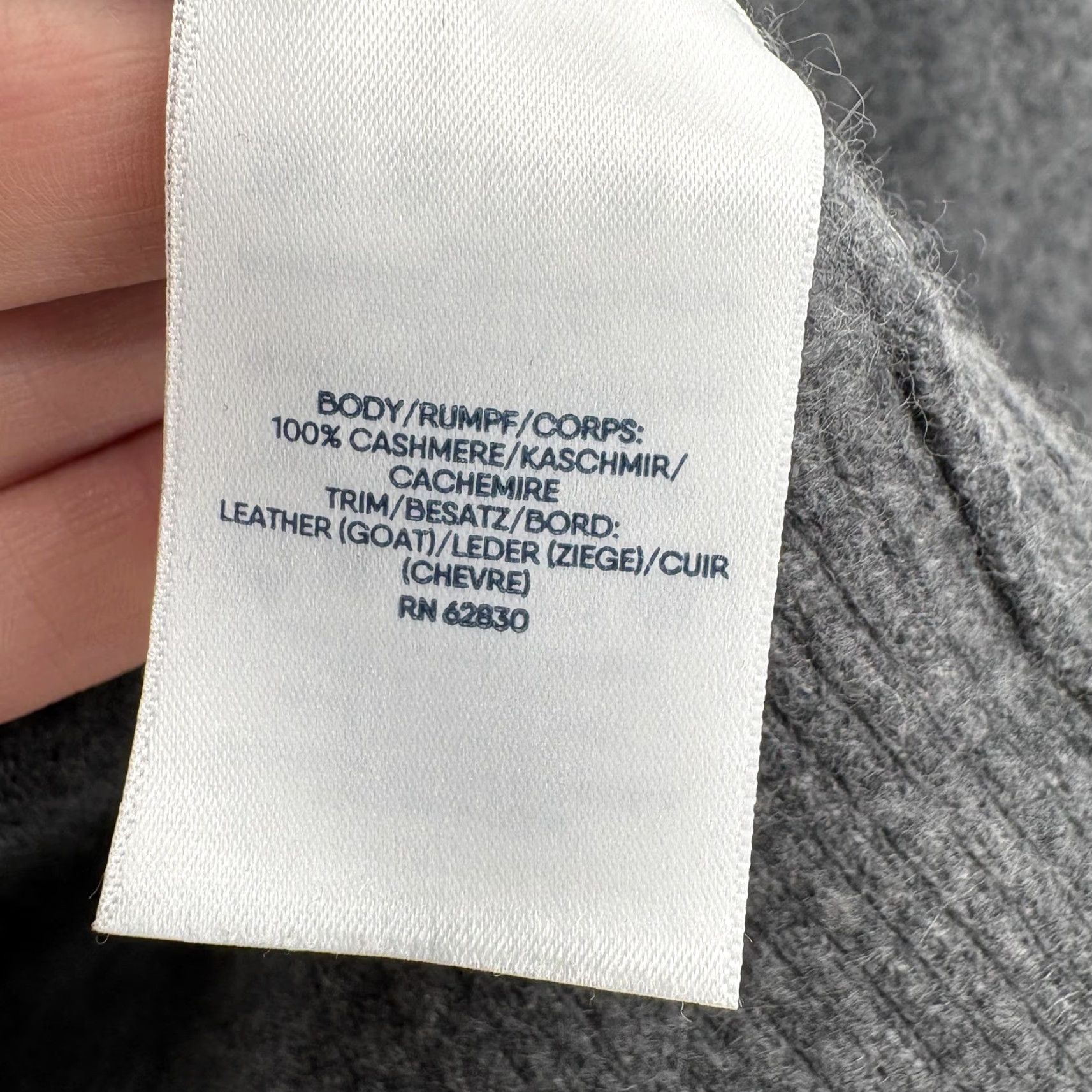 Lands' End Lands' End Sweater Mens XL Gray 1/4 Zip Mock Neck Striped Knit Cashmere Cozy Regular Fit People - Note: Original includes Leather; Kay. Size US XL / EU 56 / 4 - 5 Thumbnail