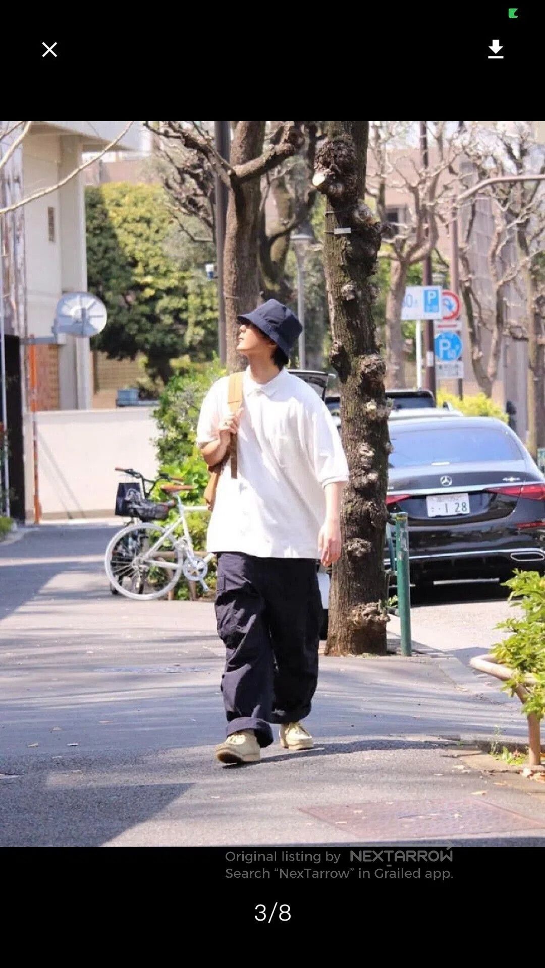 Nanamica Nanamica Cargo Pants in Navy Blue. Size US 32 / EU 48 - 2 Thumbnail