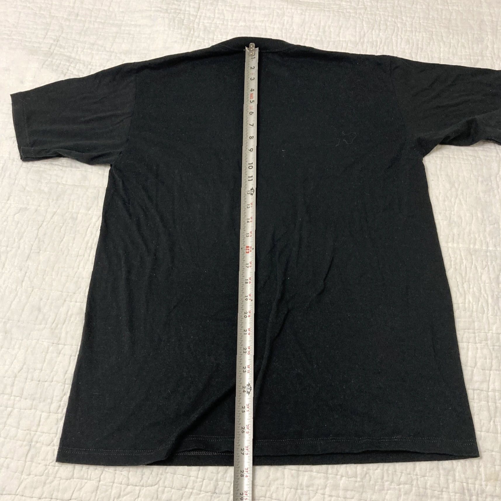 Jerzees VINTAGE Jerzees T Shirt Men’s Large Black USA Made Iowa Hawkeyes Short Sleeve Size US L / EU 52-54 / 3 - 6 Thumbnail