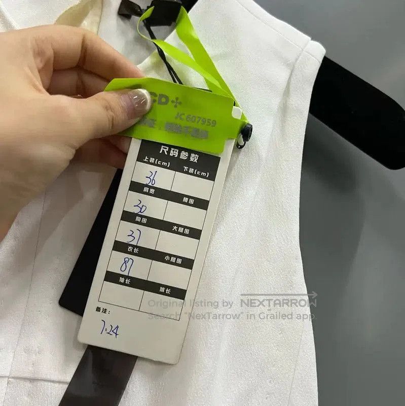 Louis Vuitton Louis Vuitton White Cotton Sleeveless Dress . Size XXS / US 00 / IT 34 - 5 Thumbnail