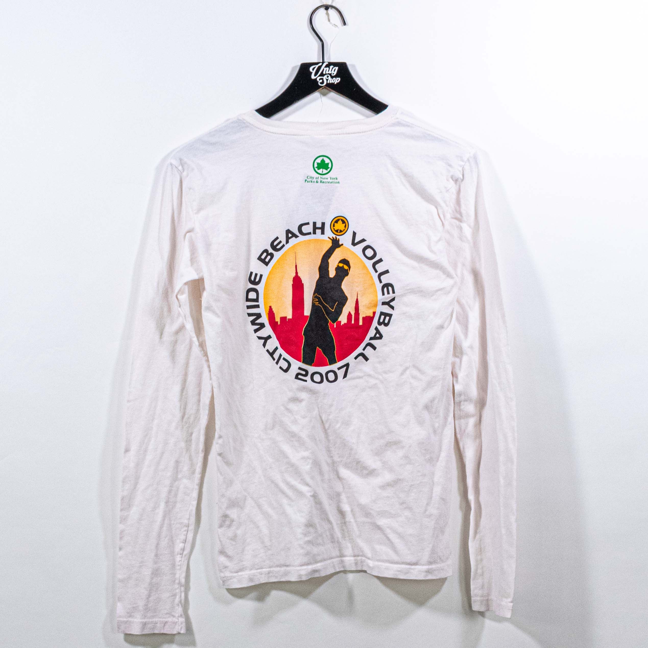 Vintage New York City Parks Recreation Volleyball T-Shirt Longsleeve Size XL / US 12-14 / IT 48-50 - 1 Thumbnail