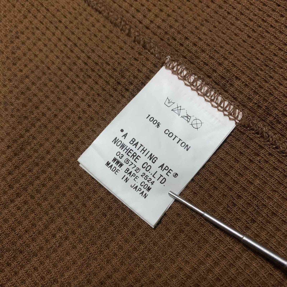 Bape Bape Thermal Brown Camouflage Shirt Size US M / EU 48-50 / 2 - 5 Thumbnail