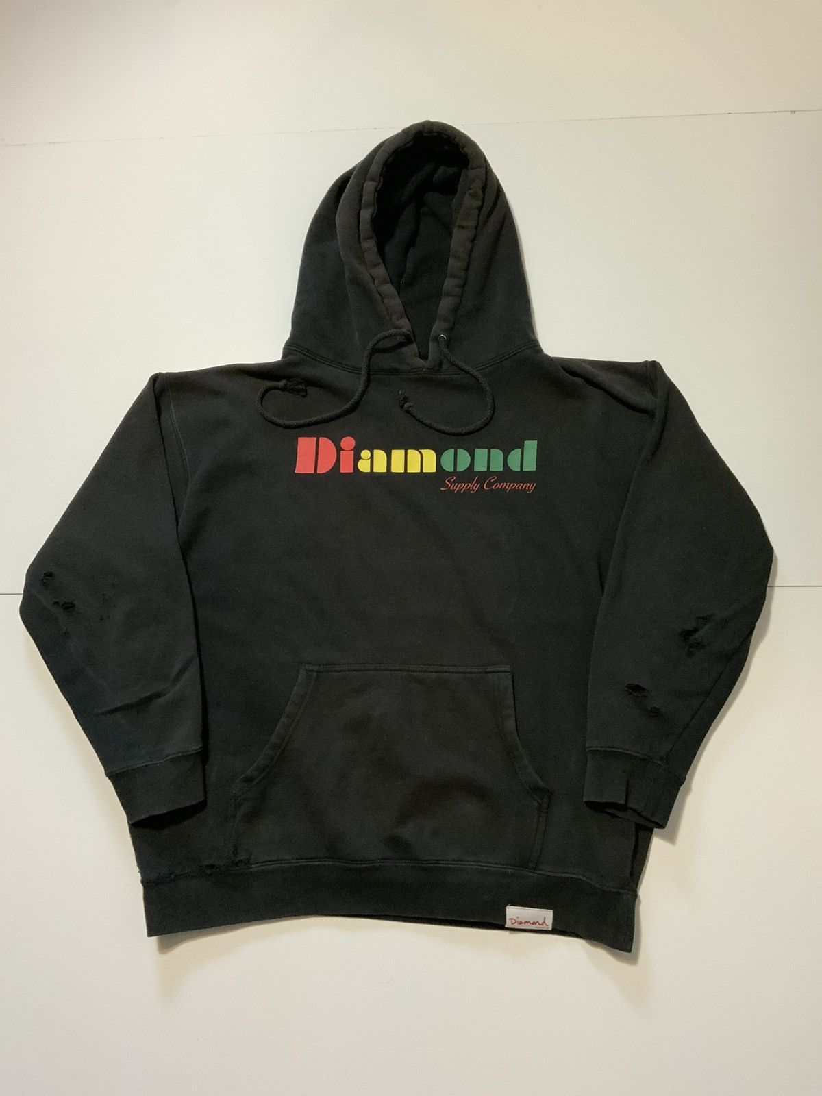 Diamond Supply Co. Diamond Supply Company Holding Jewel Skateboard Hoodie Size US L / EU 52-54 / 3 - 2 Thumbnail
