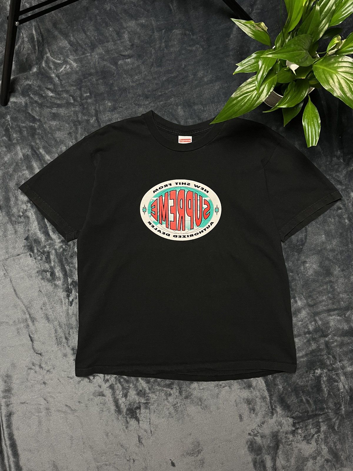Supreme Mirror Logo T-Shirt Y2k