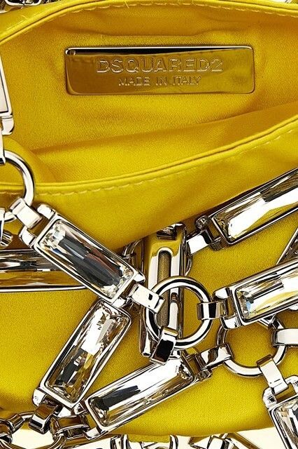 Dsquared2 DSQUARED2 Cage Yellow Bucket Bag New & Authentic Size ONE SIZE - 3 Thumbnail