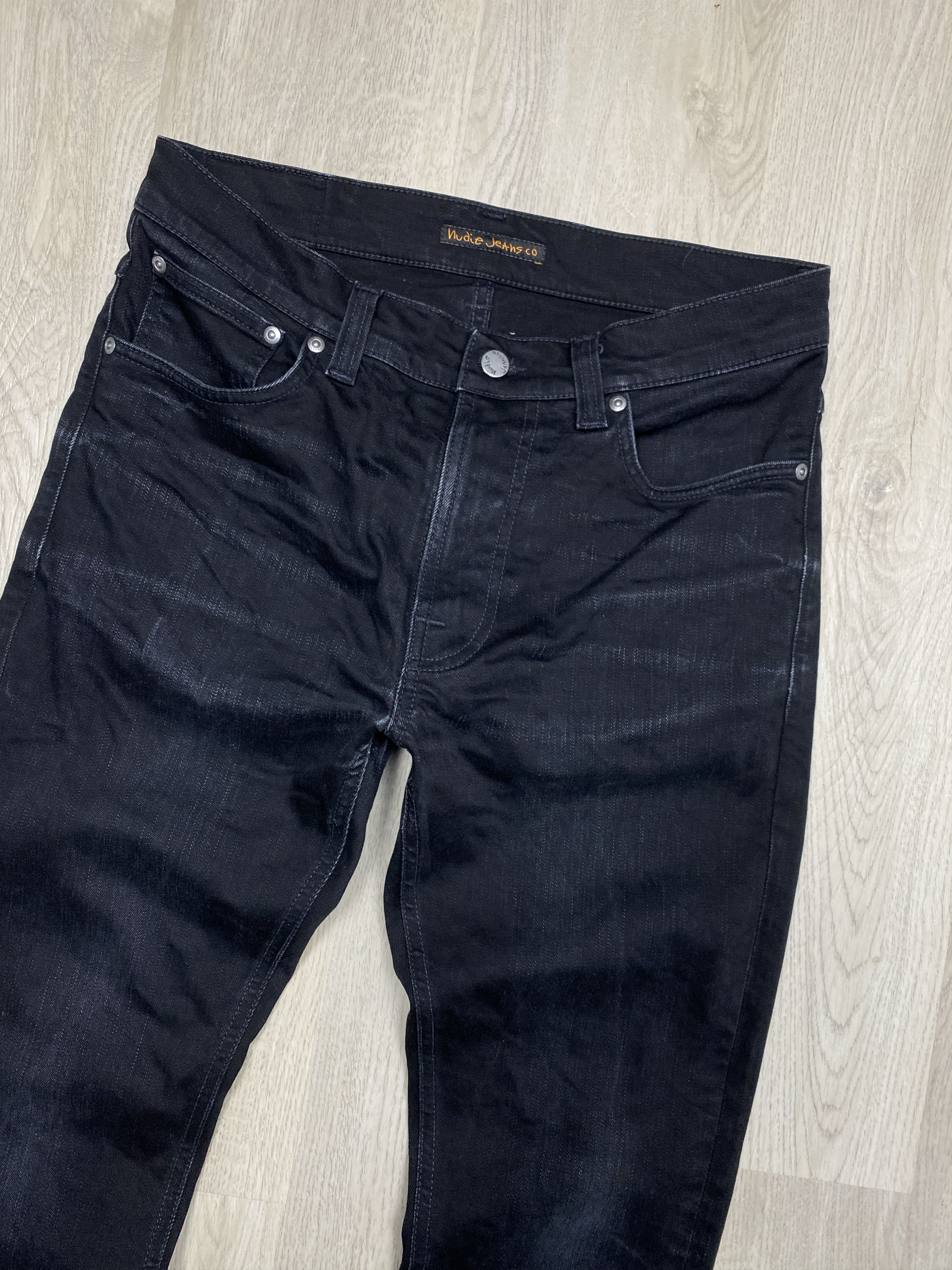 Nudie Jeans Nudie Jeans Lean Dean Vintage Mens Denim Pants Size US 32 / EU 48 - 8 Thumbnail