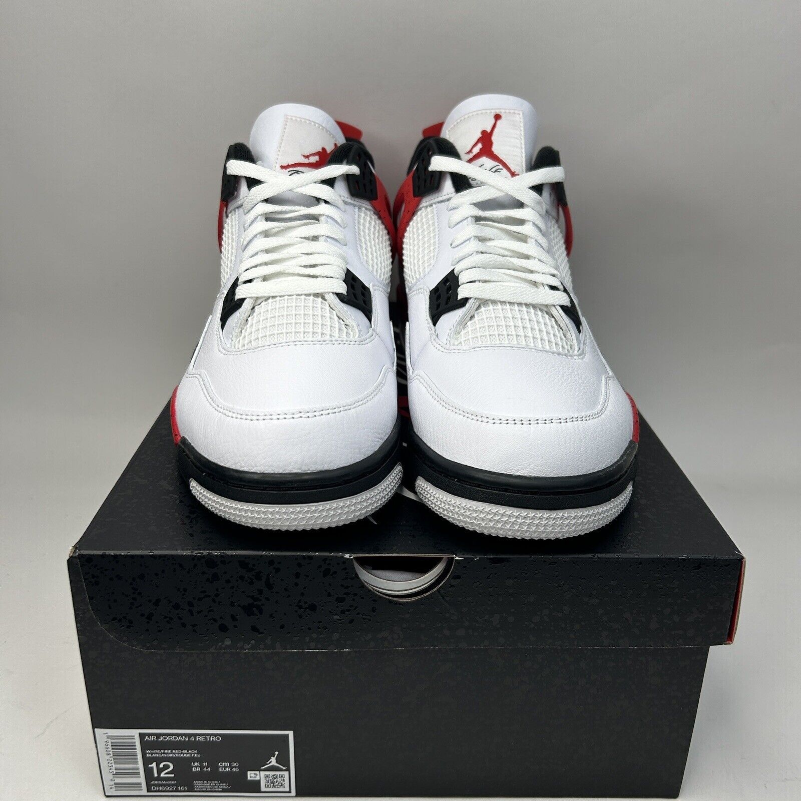 Jordan Brand Nike Air Jordan 4 Retro “Red Cement” 2023 Size US 12 / EU 45 - 2 Thumbnail