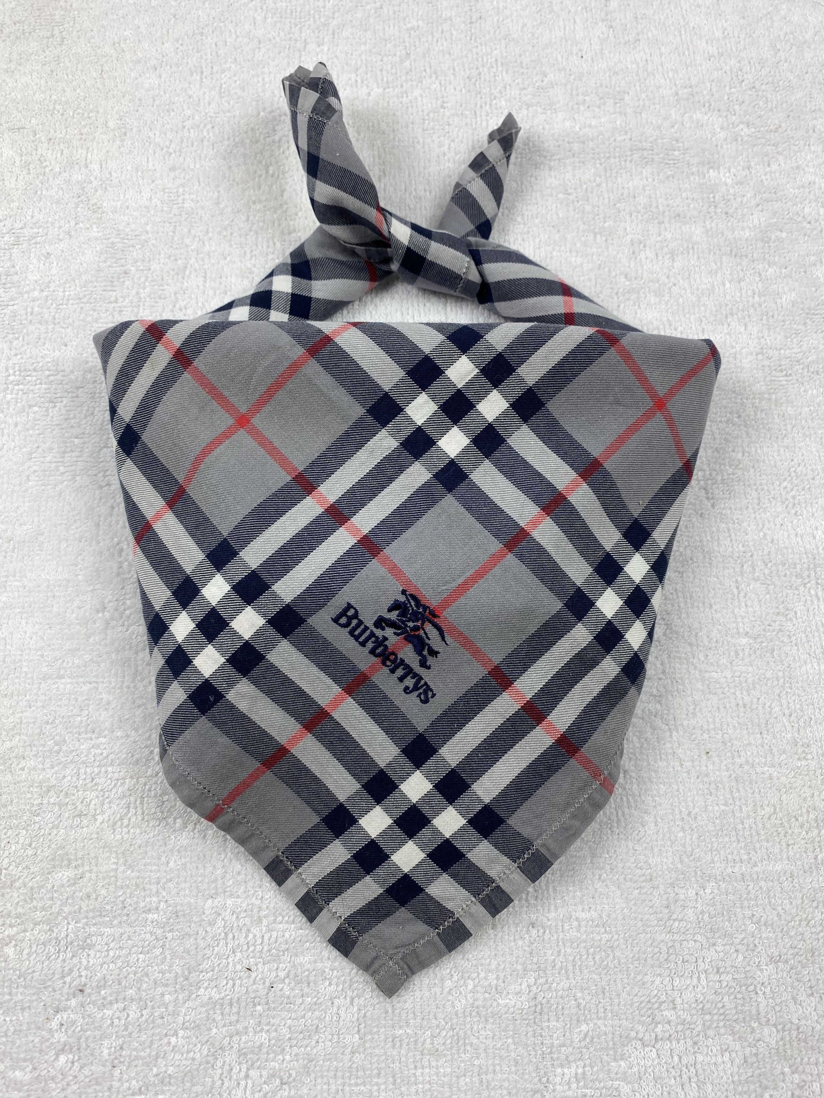 Burberry Vintage Burberry Handkerchief / Bandana / Neckerchief Size ONE SIZE - 1 Thumbnail