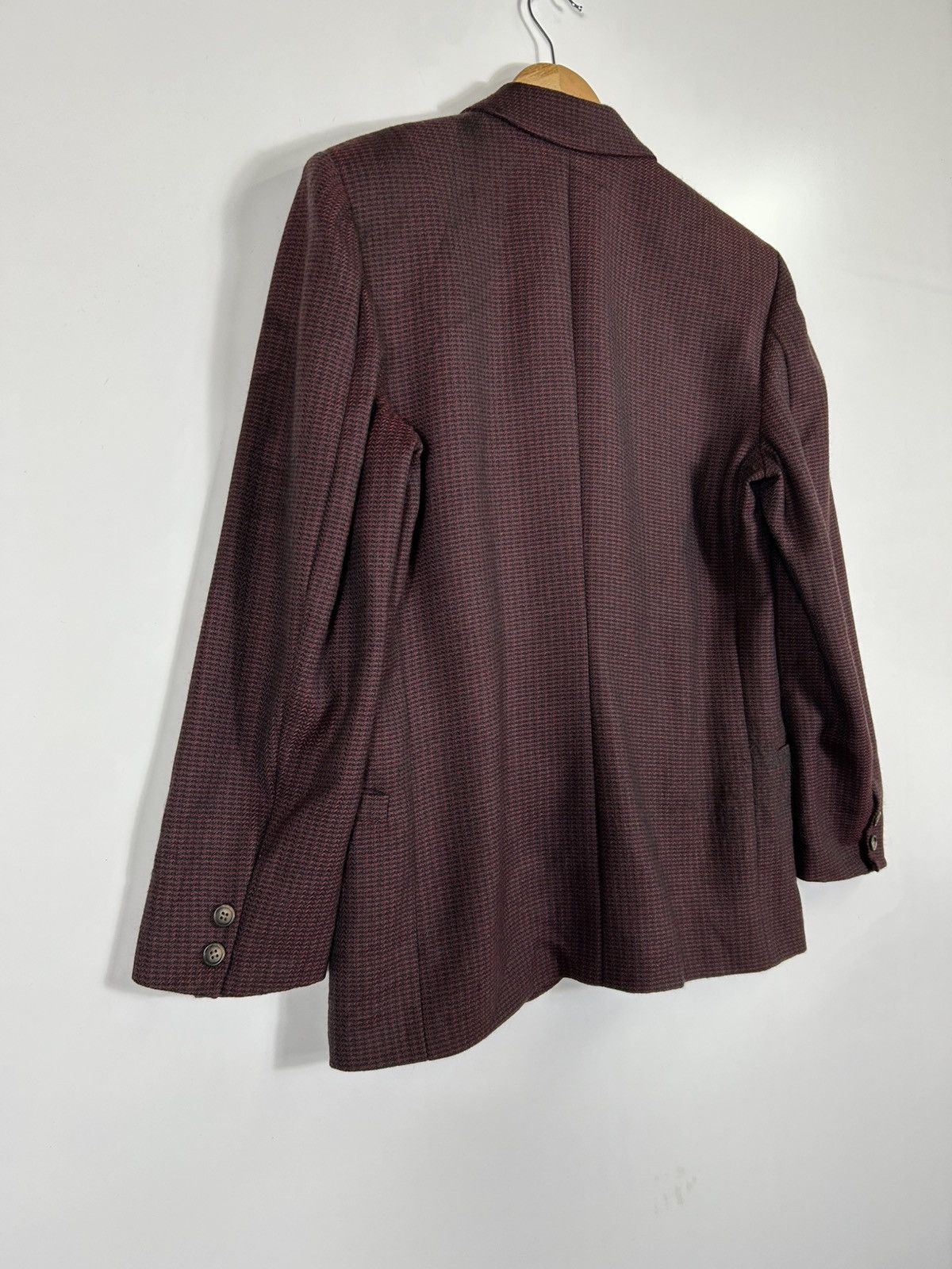 Vintage ⚡️Vintage Yves Deflandre Paris Wool Tweed Single Breast Coat Size US S / EU 44-46 / 1 - 15 Thumbnail