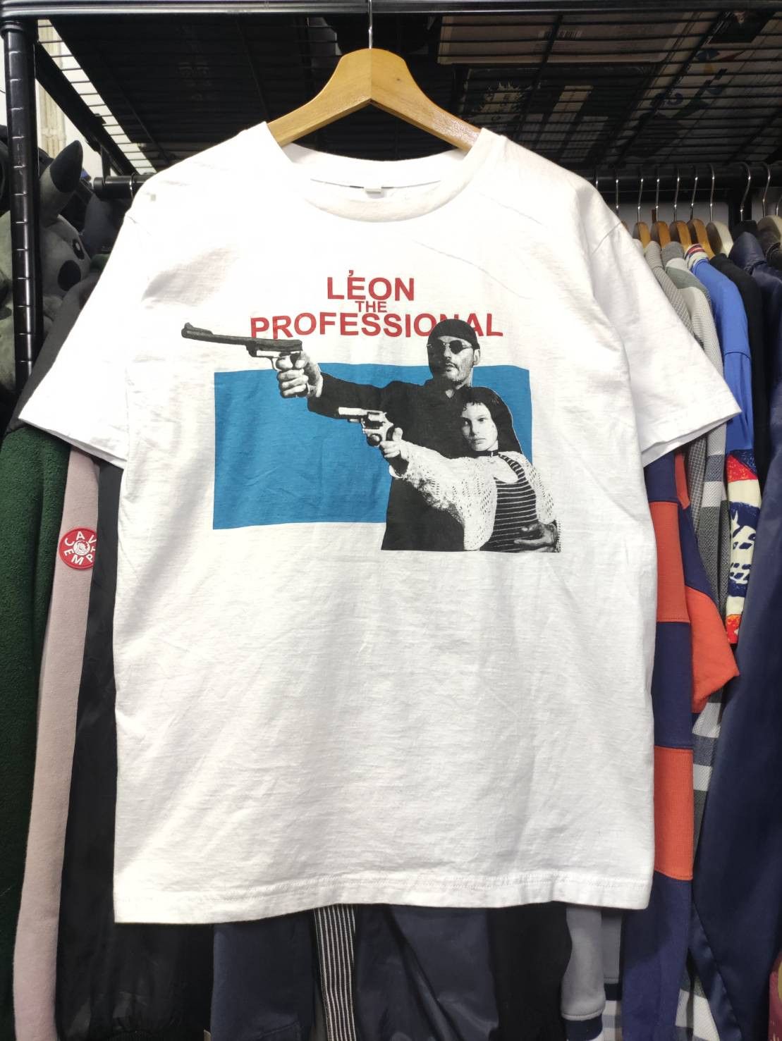 Vintage Vtg Léon The Professional Movie " Matilda & Leon " Movie Size US L / EU 52-54 / 3 - 2 Thumbnail