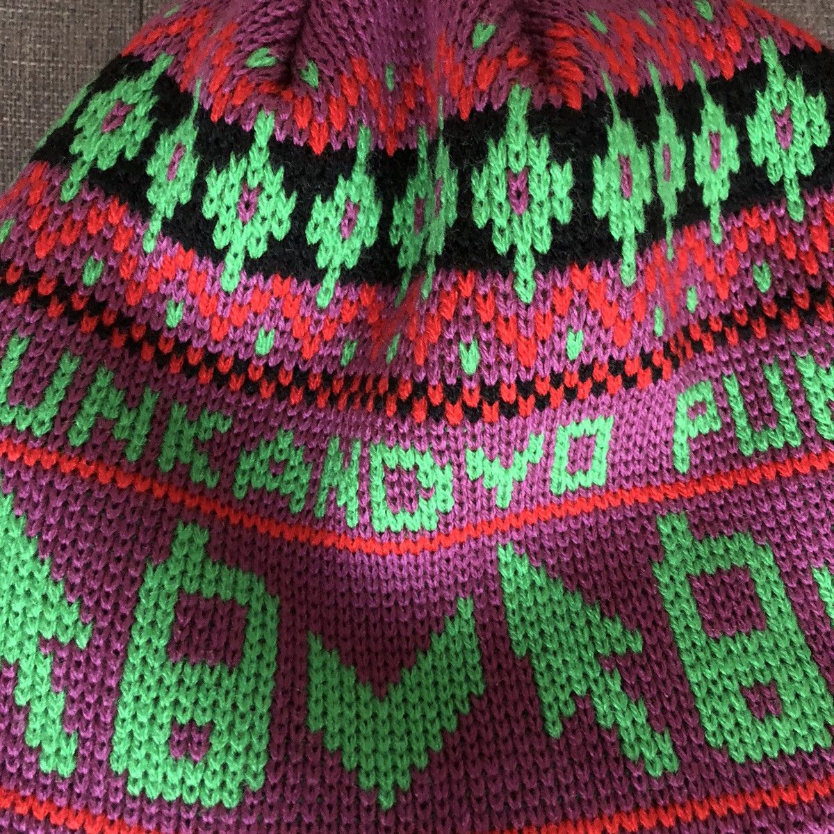 Punk and Yo Punkandyo knit beanie Size ONE SIZE - 2 Thumbnail