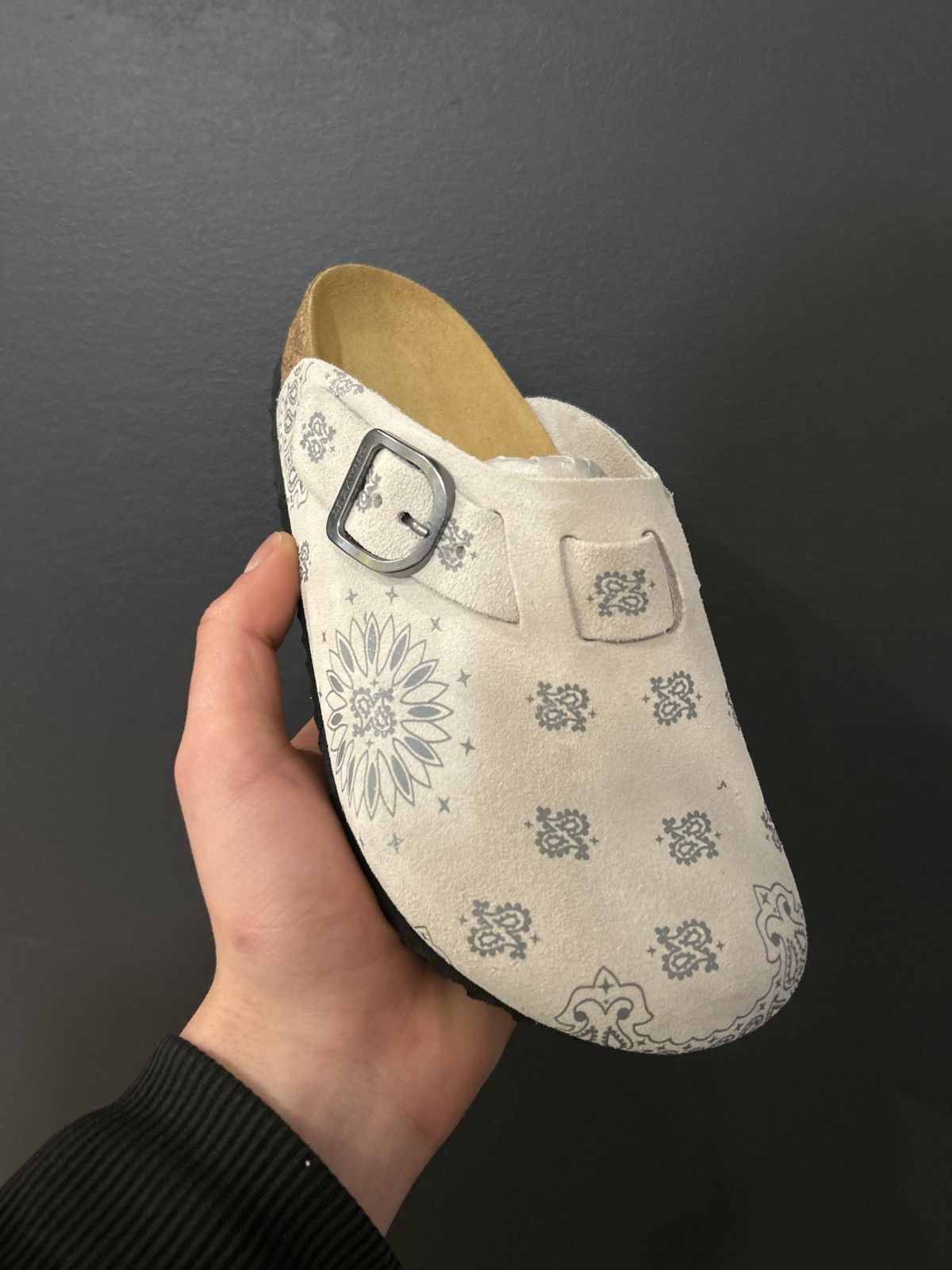 Other Bravest Studious Suede Paisley Mules Size US 4 / IT 34 - 1 Thumbnail