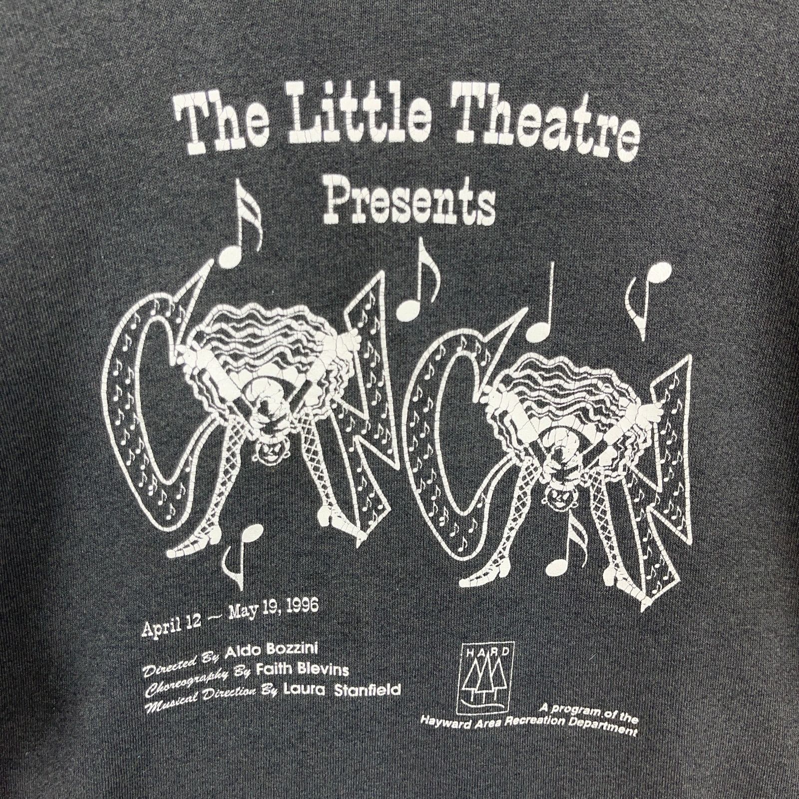 Hanes Vintage 96 The Little Theatre Can-Can Sweatshirt XL Musical Size US XL / EU 56 / 4 - 3 Thumbnail