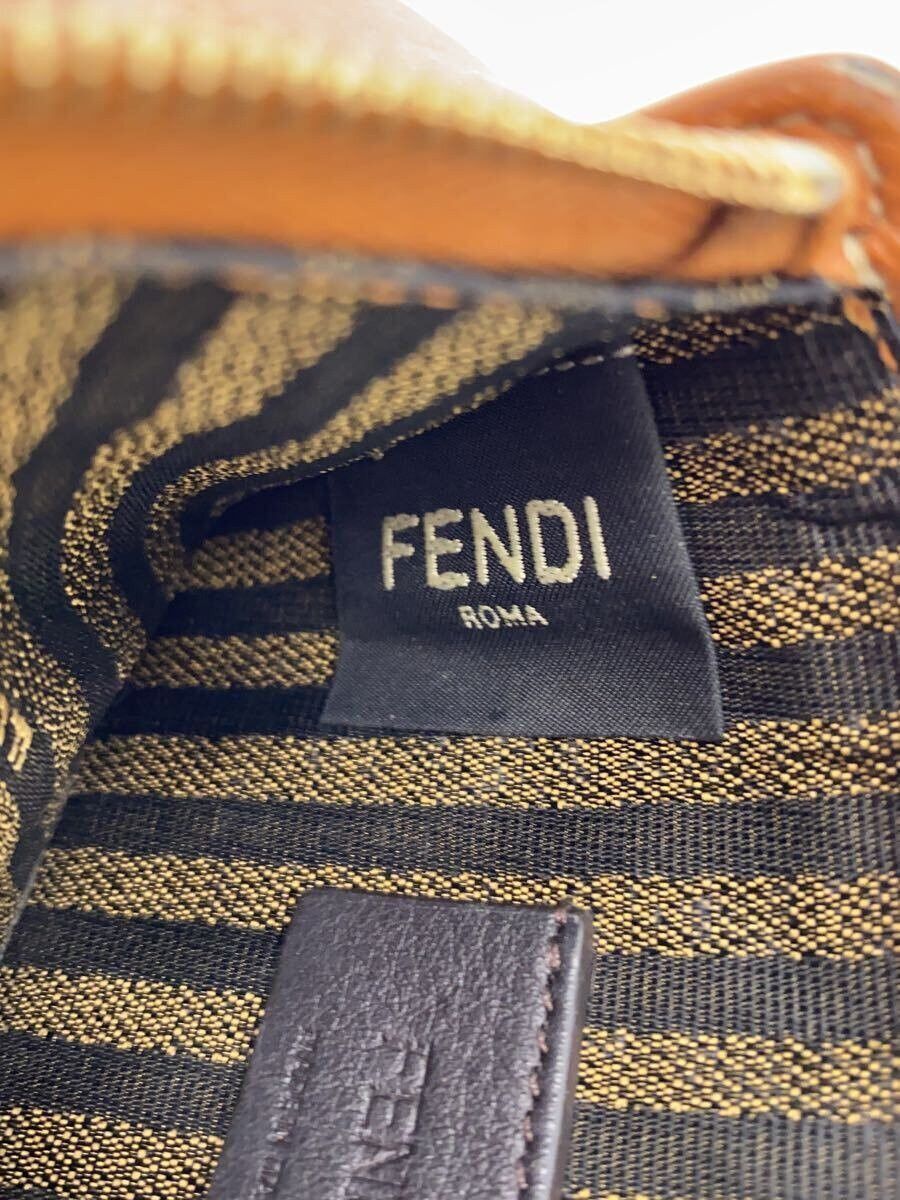 Fendi Fendi Leather Card Case Brown Size ONE SIZE - 3 Thumbnail