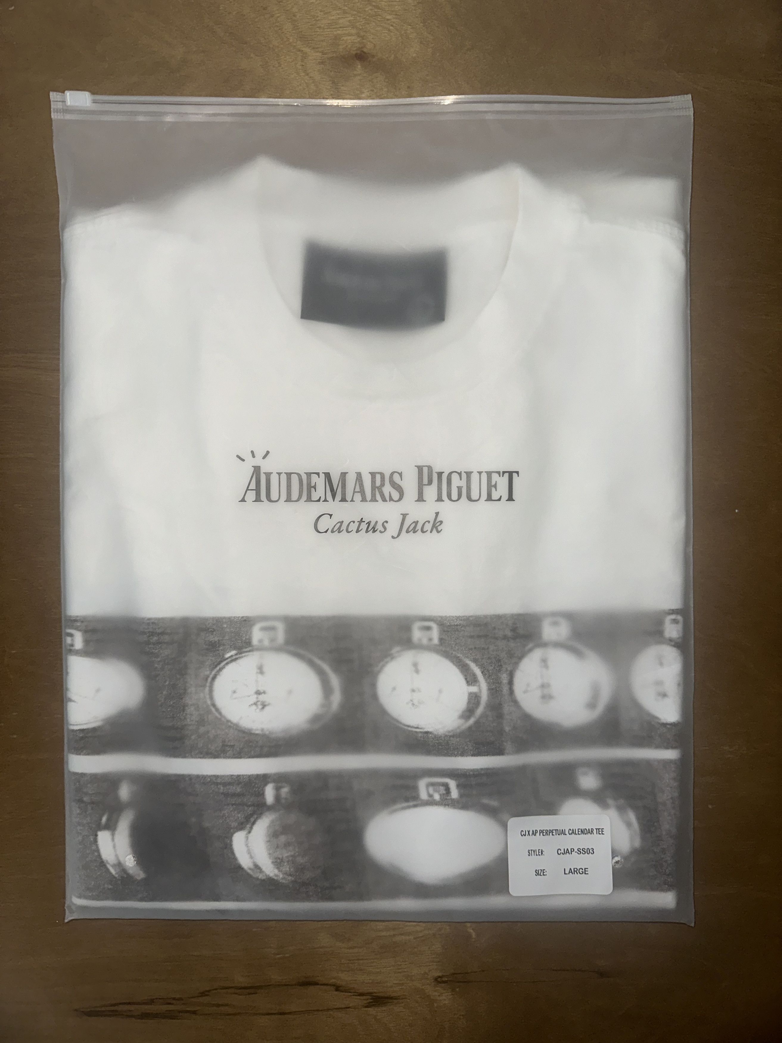 image of Audemars Piguet x Travis Scott (Apxts) Perpetual Callander T in White, Men's (Size Large)