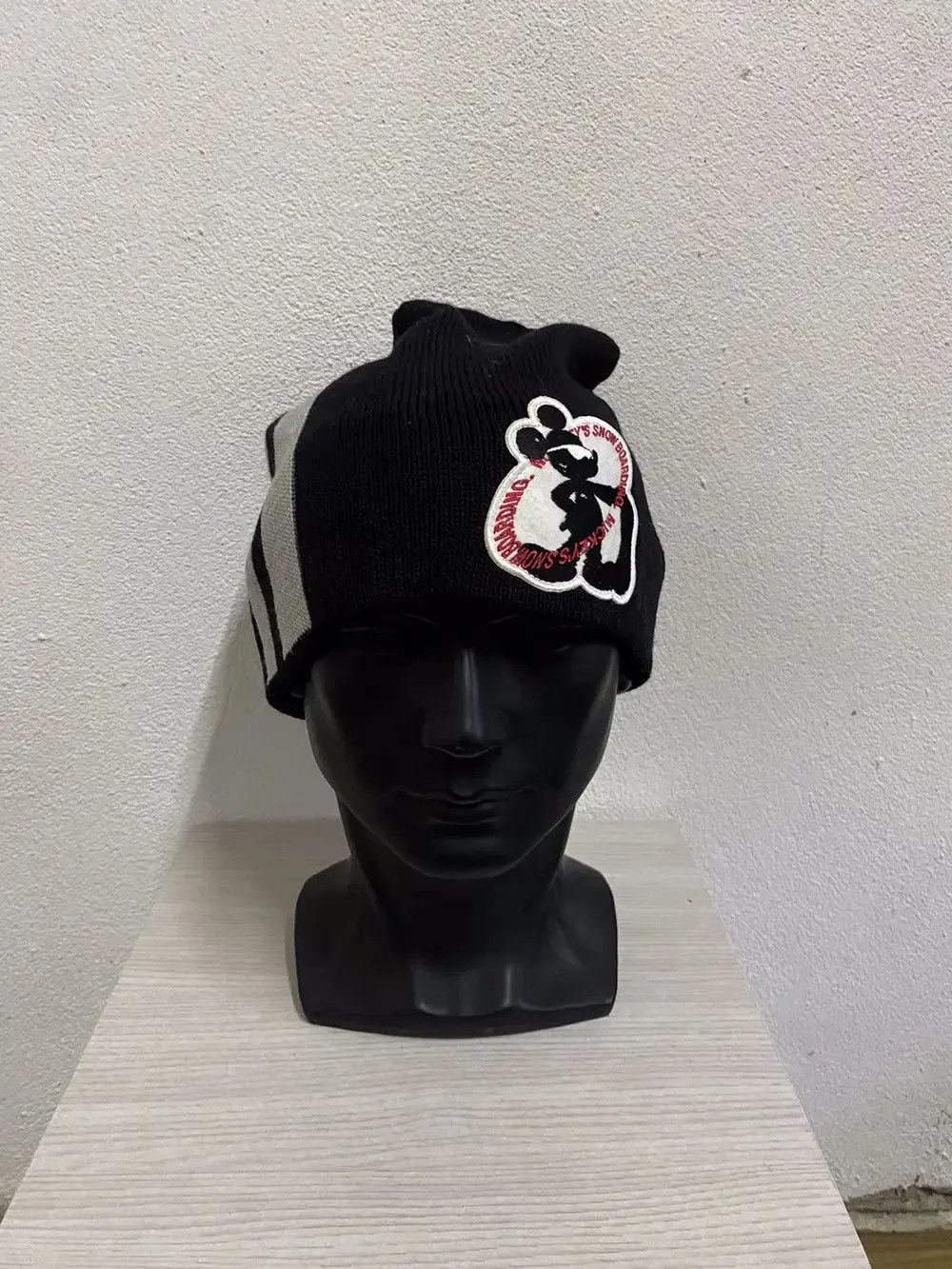 Disney × Mickey Mouse Disney Mickey Mouse Beanie Hat Size ONE SIZE - 2 Thumbnail