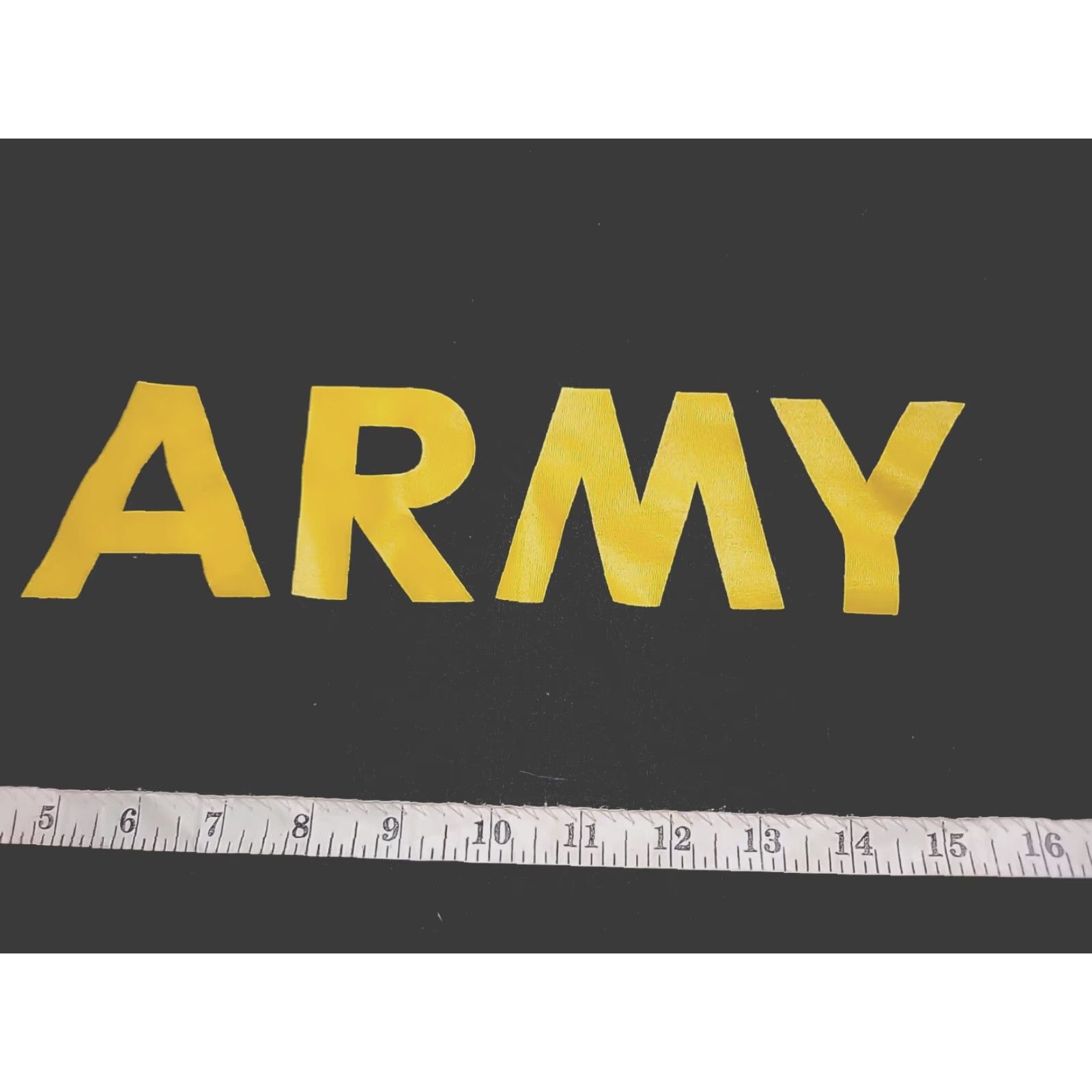 Vintage Army T-Shirt Men L Black Cotton Short Sleeve Crew Neck Army Theme Soldiers / Reg Regular Fit Size US L / EU 52-54 / 3 - 7 Thumbnail