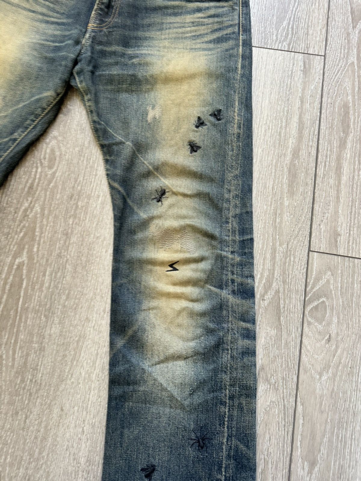 Japanese Brand × Undercover × Vintage Undercover bug denim Size US 31 - 4 Thumbnail