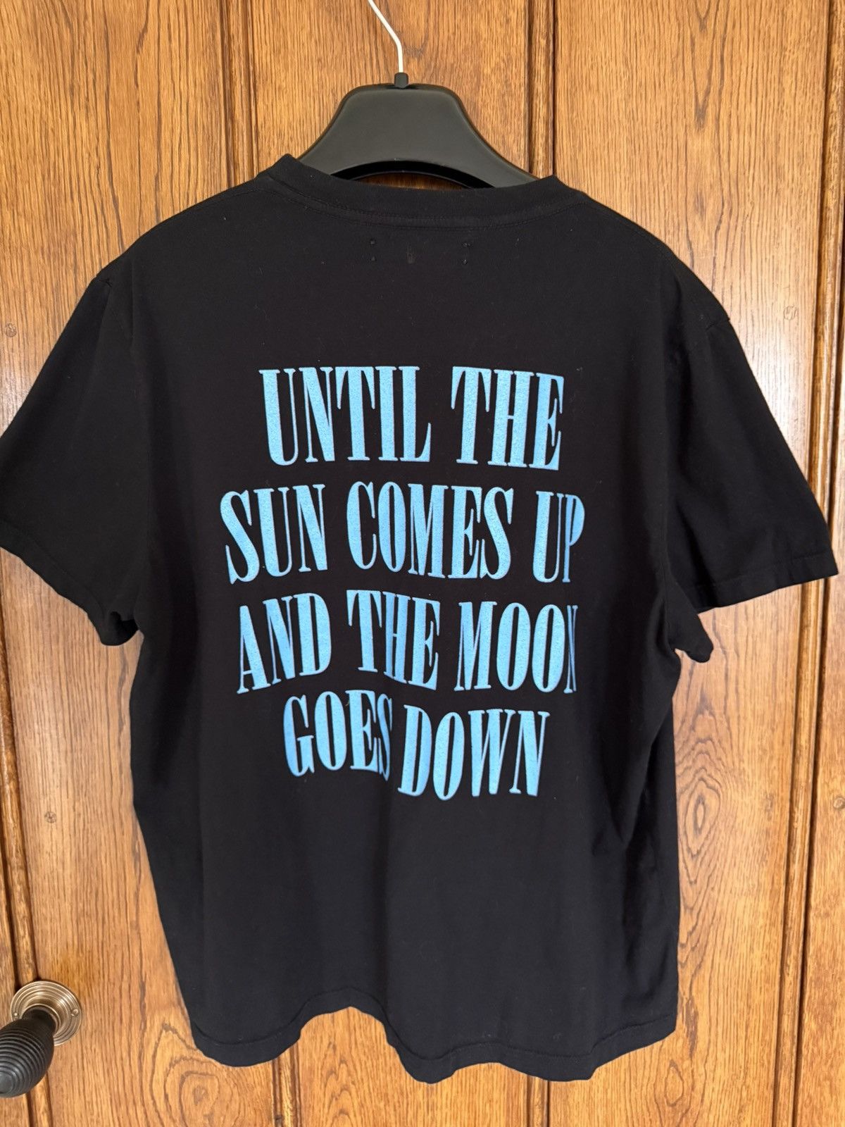 Amiri Amiri black blue ‘wild ones’ t shirt Size US M / EU 48-50 / 2 - 2 Thumbnail