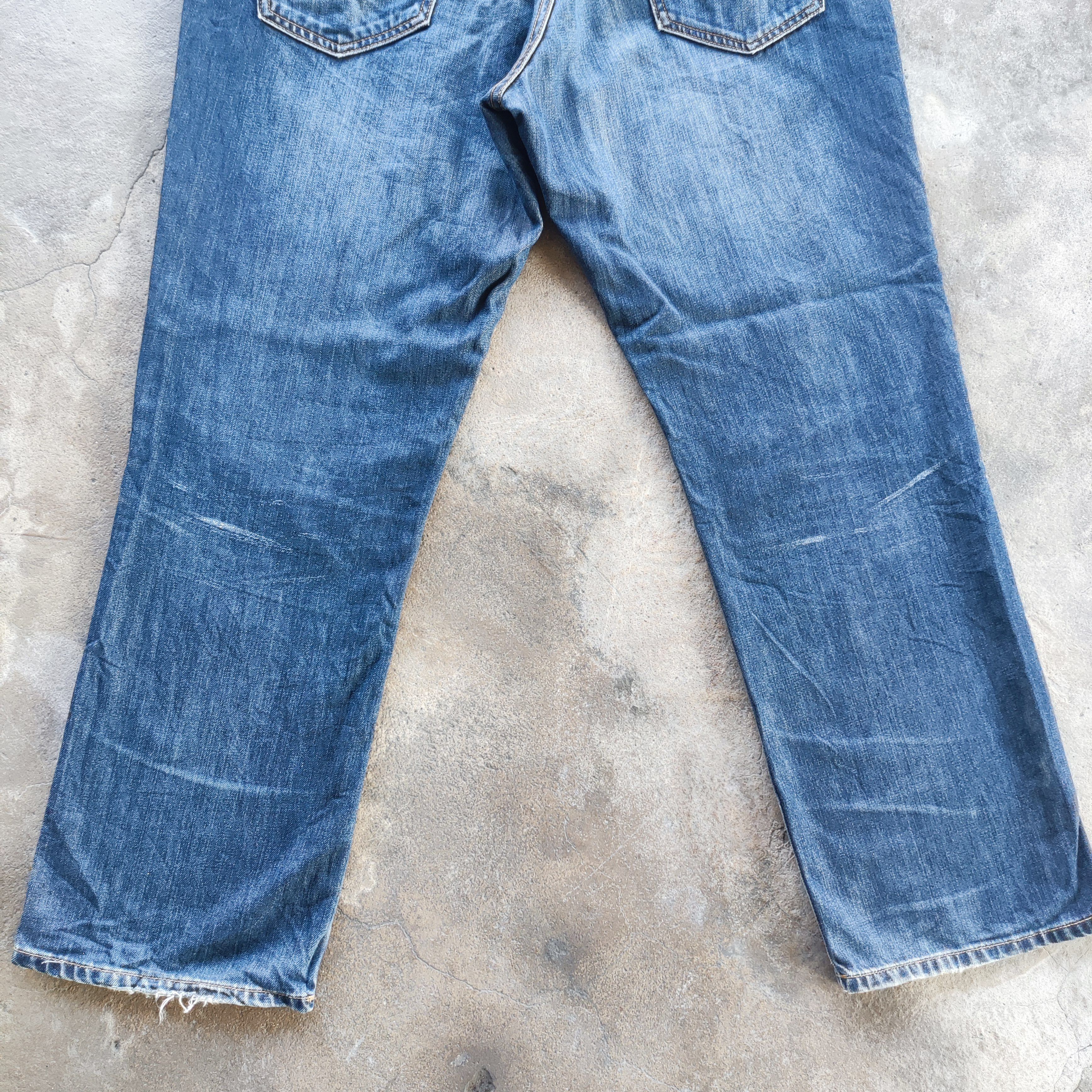 Japanese Brand Vintage Topvalu Brand Buggy Jeans Distressed Pants Size US 34 / EU 50 - 11 Thumbnail