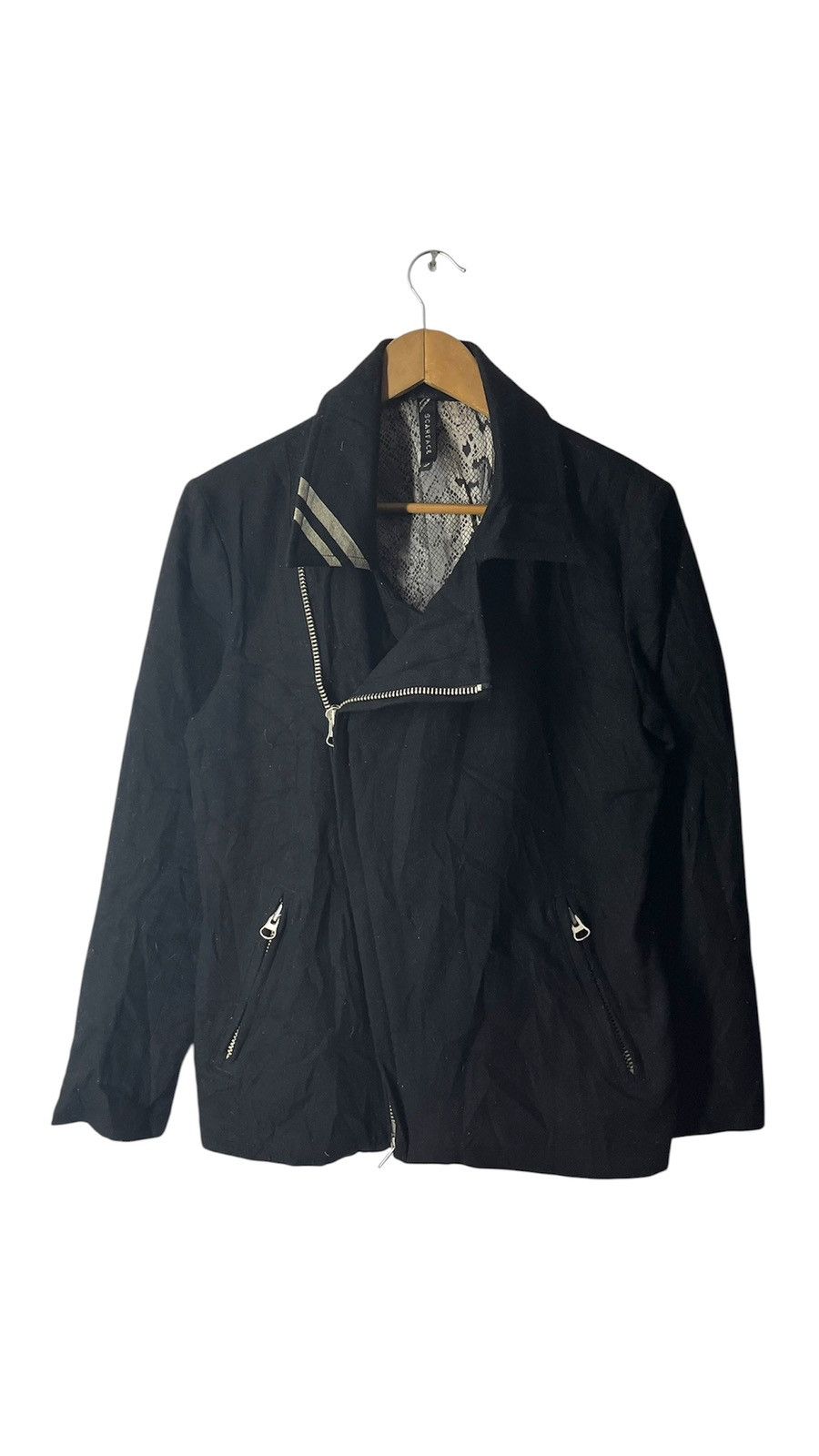 Japanese Brand VINTAGE PUNK SCARFACE JAPANESE BRAND JACKET Size US M / EU 48-50 / 2 - 1 Thumbnail