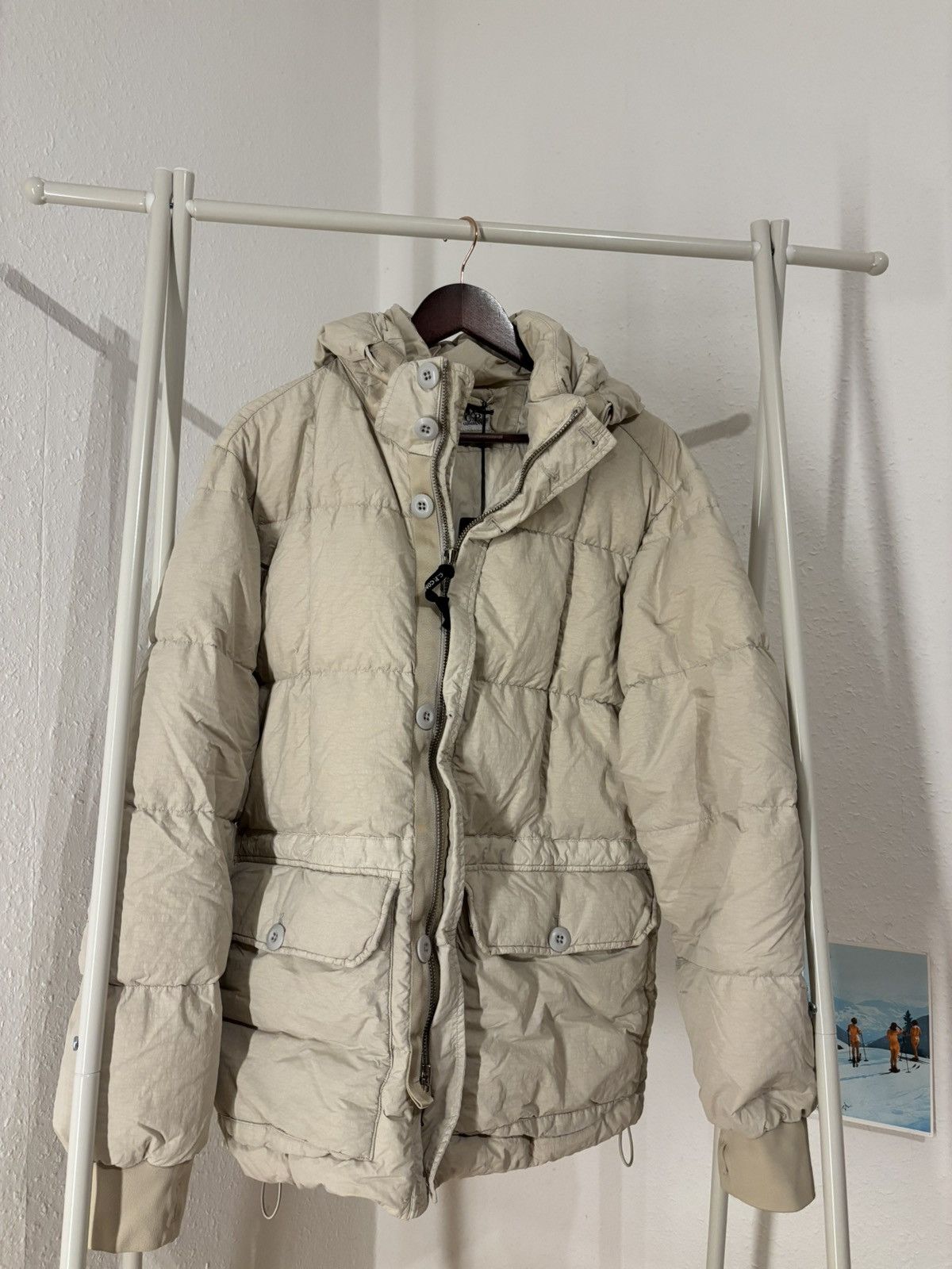 C.P. Company C.P. Company Flatt Nylon Down Jacket Size US L / EU 52-54 / 3 - 1 Thumbnail