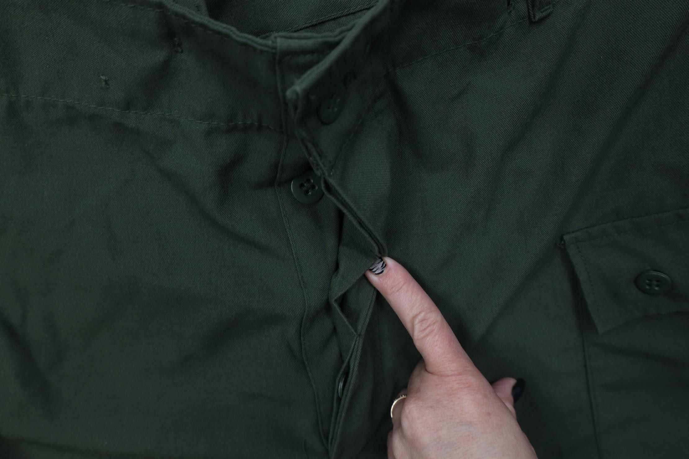 Vintage Vintage 80s ROK Korea Military Wide Leg Cargo Pants Overalls Size US 36 / EU 52 - 8 Thumbnail