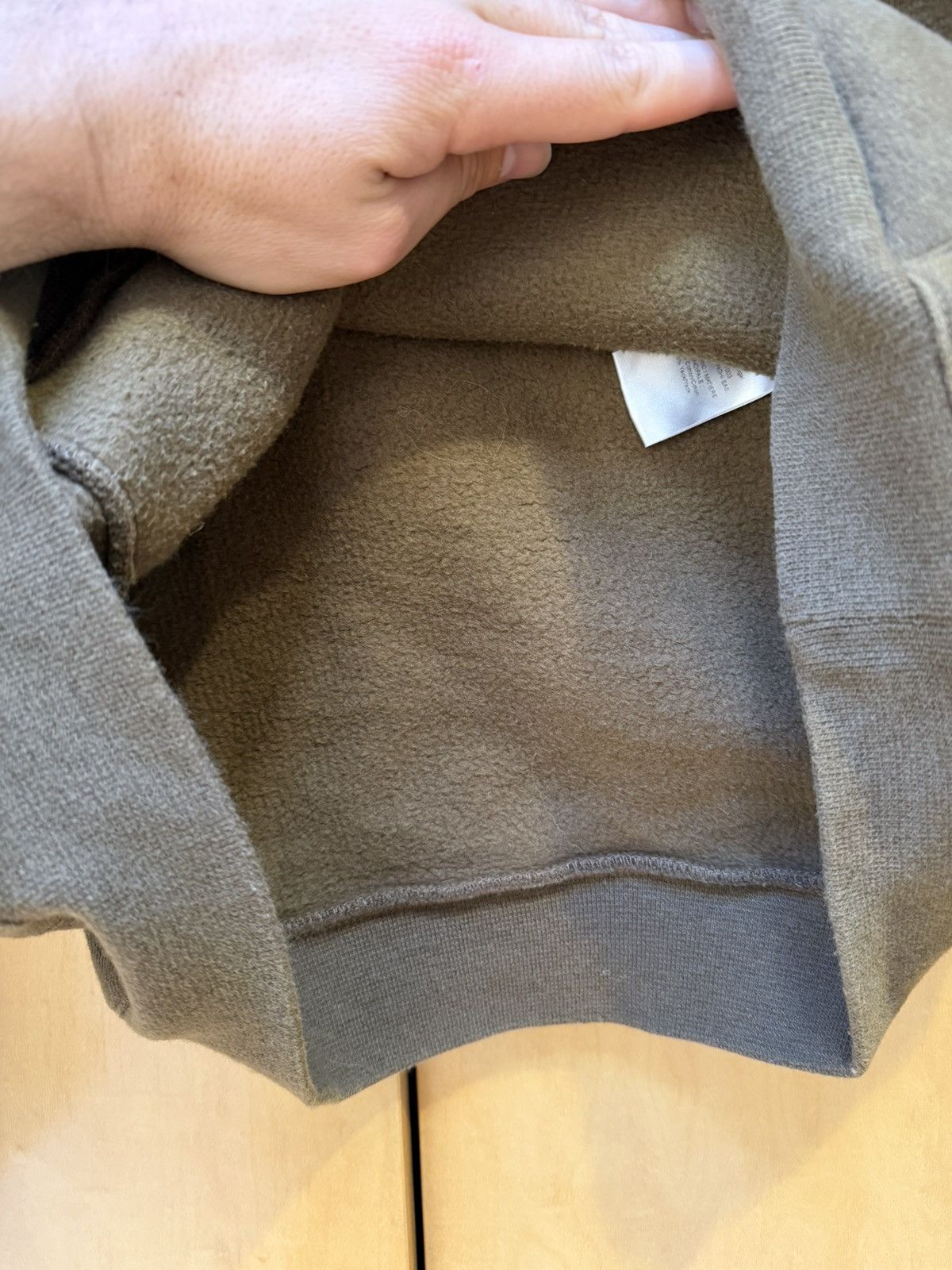 Lemaire Oversized Cropped Hoodie Size US L / EU 52-54 / 3 - 9 Thumbnail