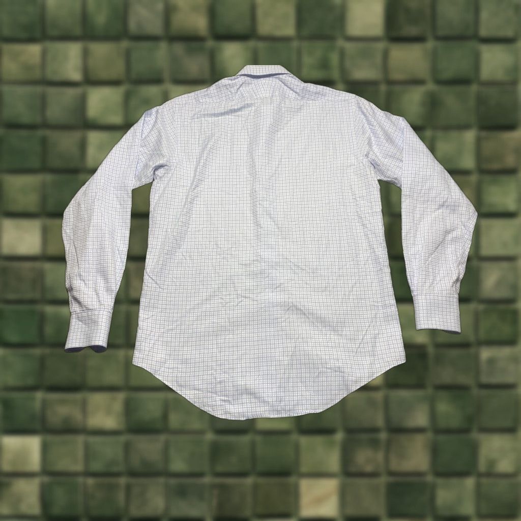 Brooks Brothers VINTAGE Brooks Brothers Makers and Merchants Madison Shirt 15-35 Blue Check Made In USA Size US M / EU 48-50 / 2 - 1 Thumbnail