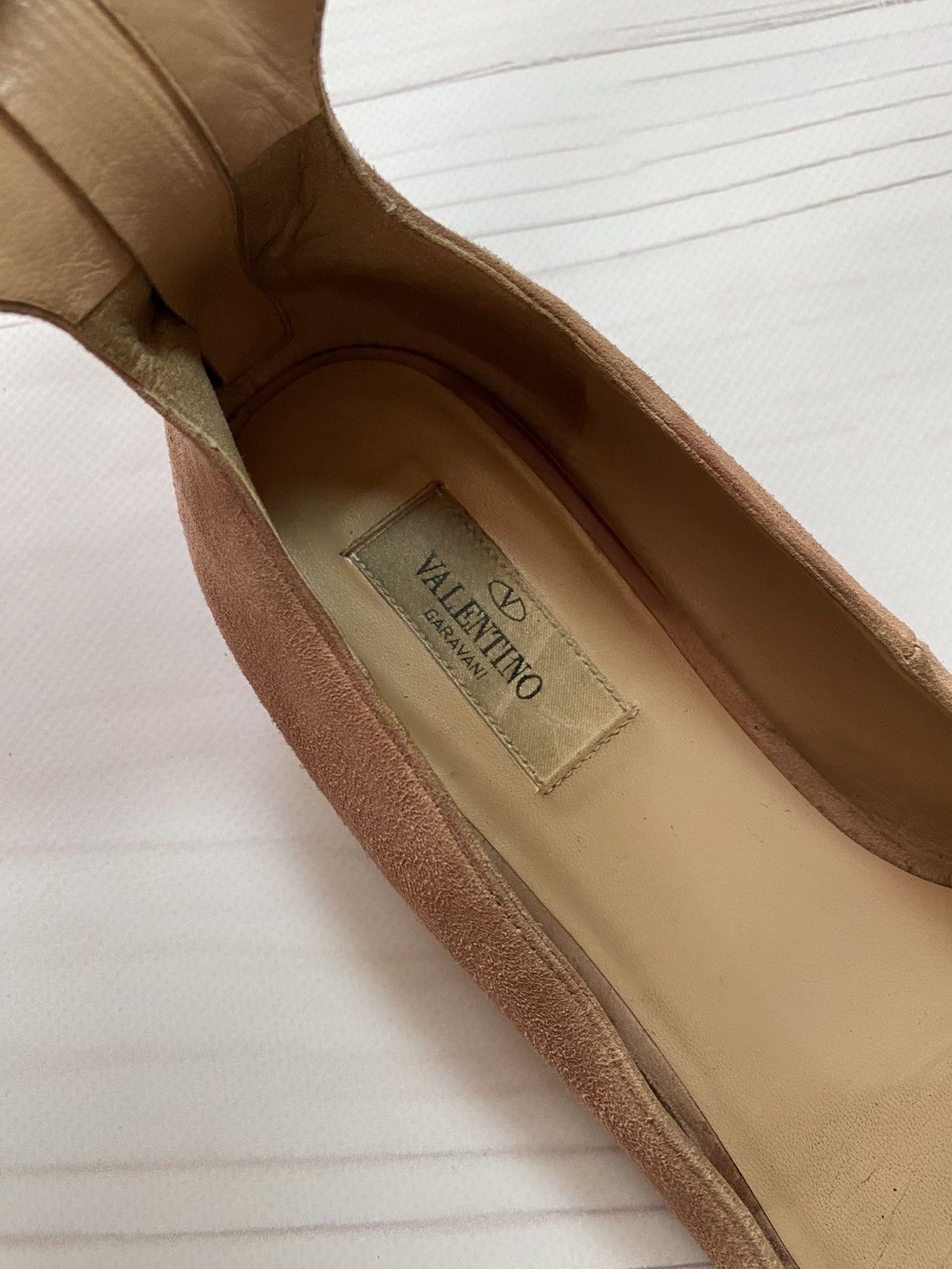 Valentino Luxury Valentino Garavani ballerina designer worn flats Size US 8.5 / IT 38.5 - 13 Thumbnail