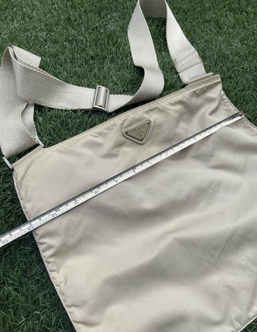 Prada Prada Bag Nylon Messenger Crossbody Bag Size ONE SIZE - 9 Thumbnail